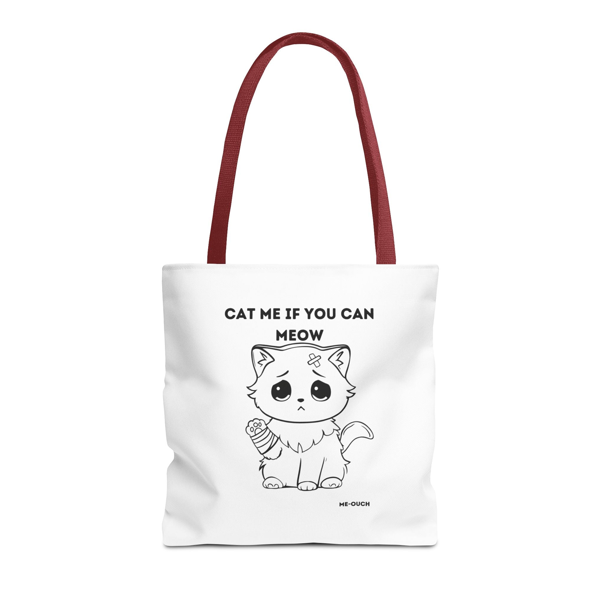 Me-Ouch Cat Me If You Can Meow Tote Bag