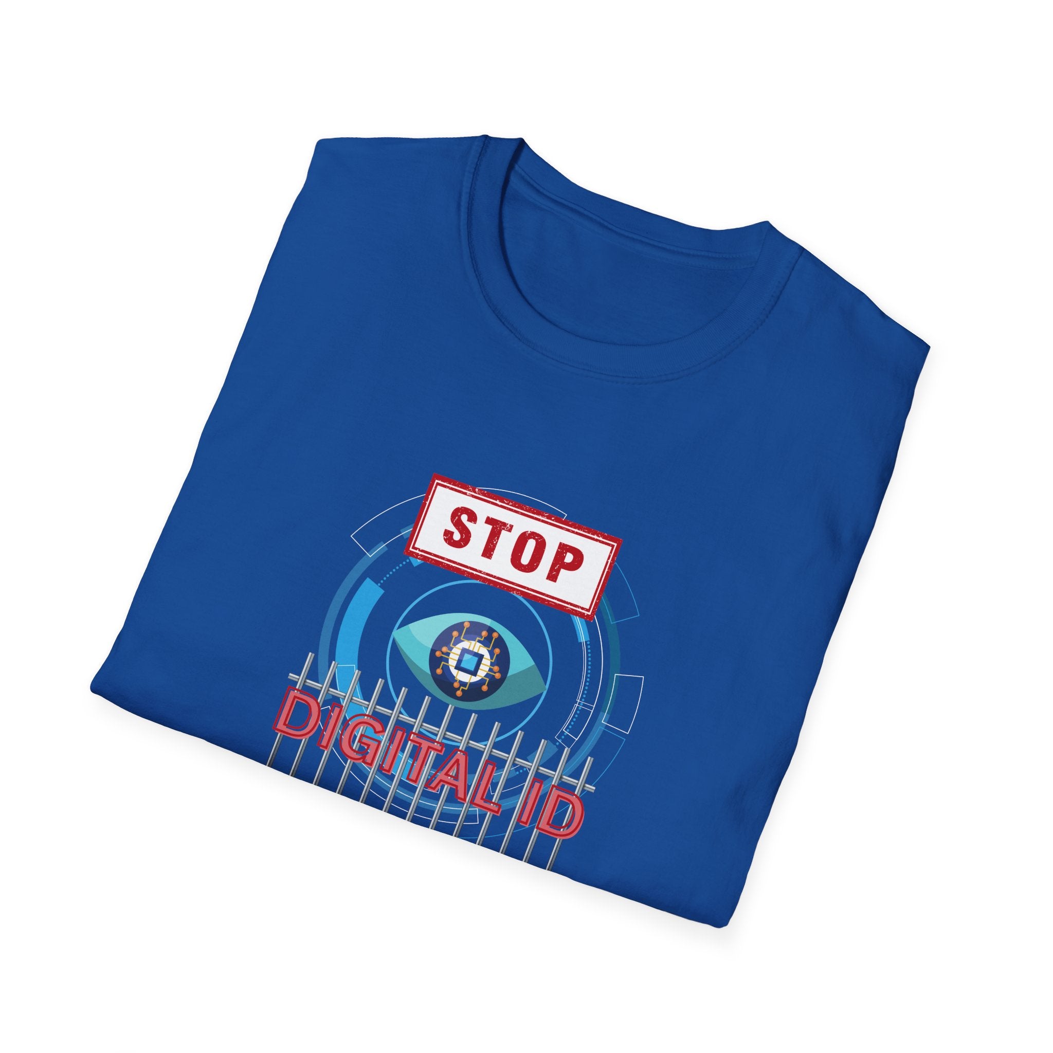 Stop Digital ID Protest T-Shirt