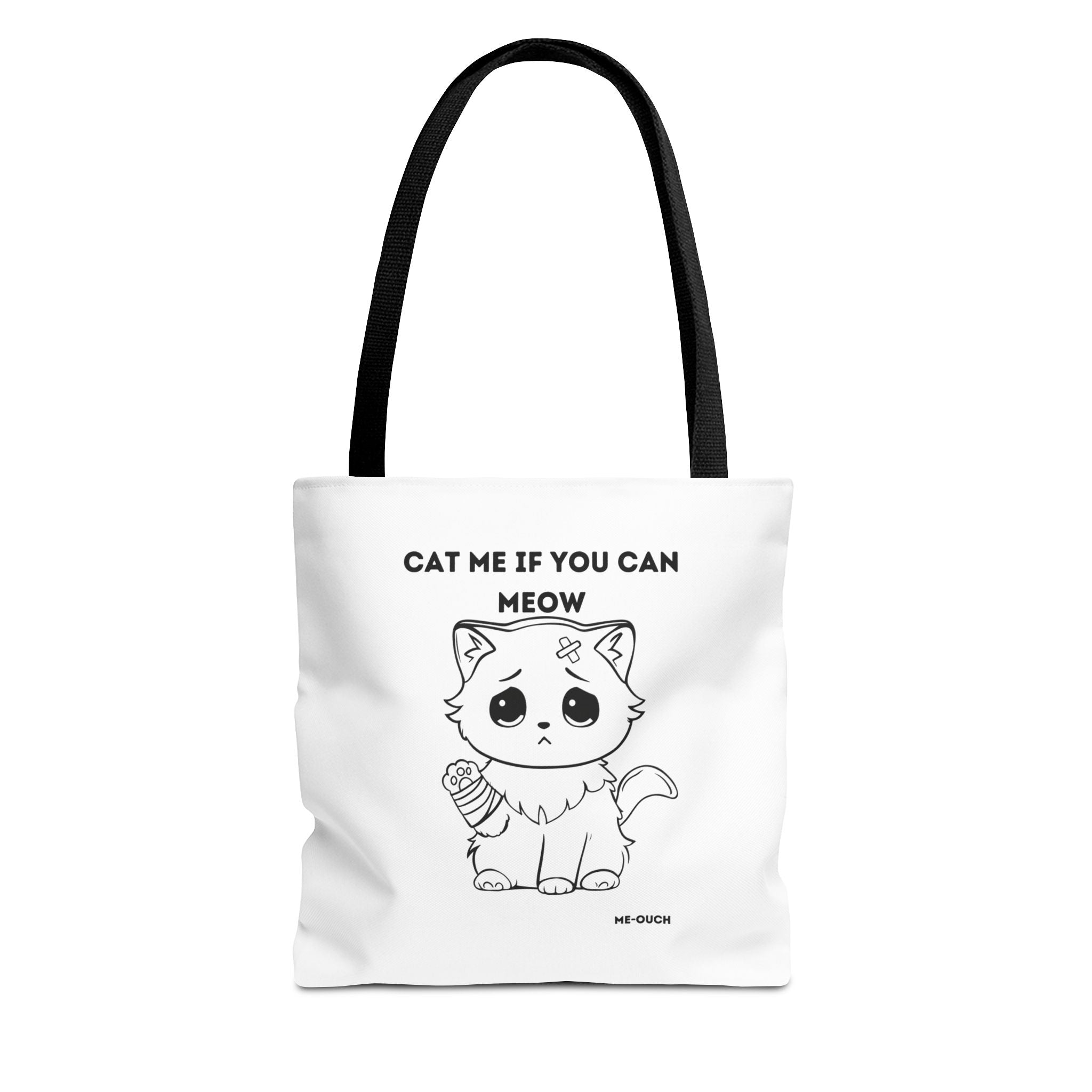 Me-Ouch Cat Me If You Can Meow Tote Bag