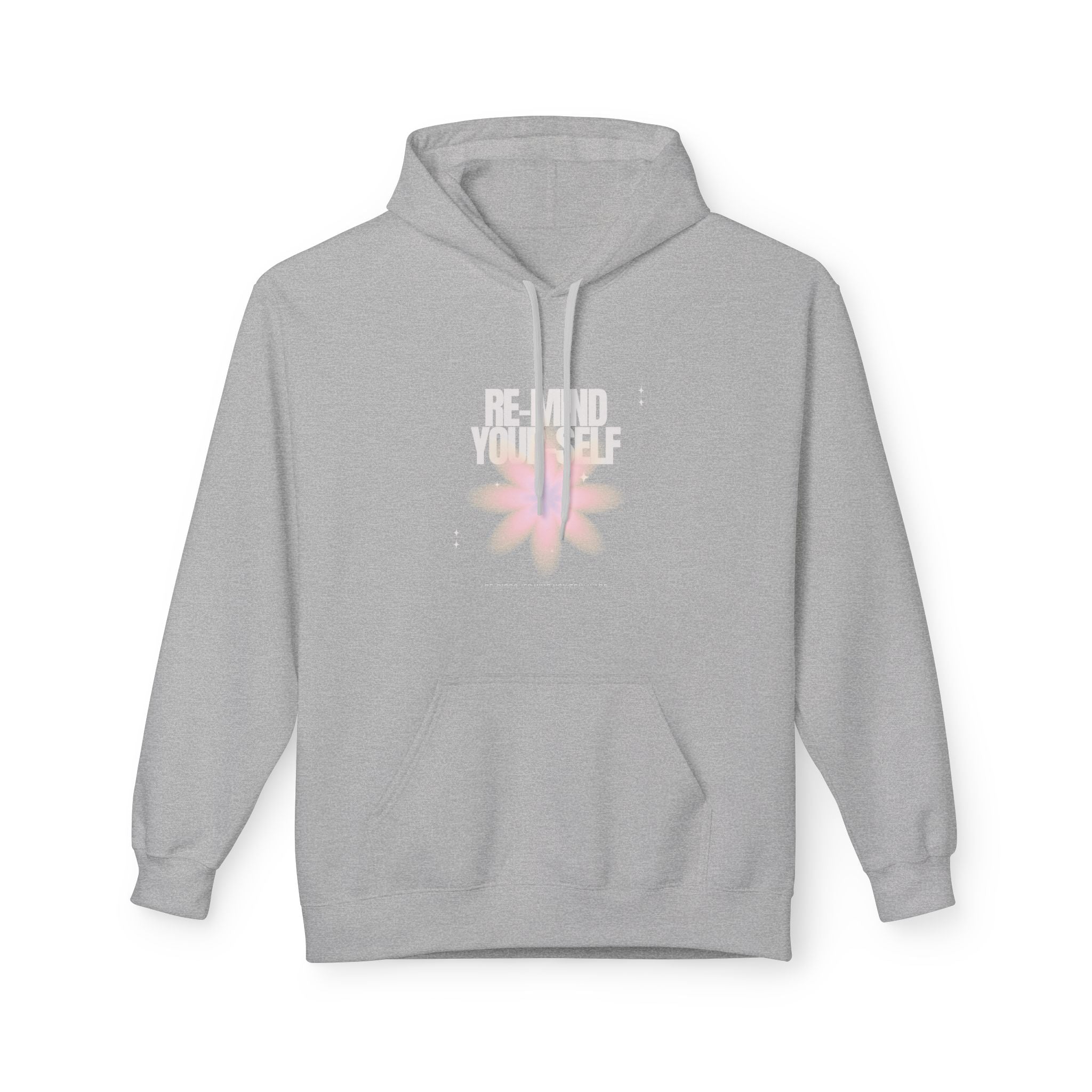 Re-Mind-Your-Self Floral Hoodie