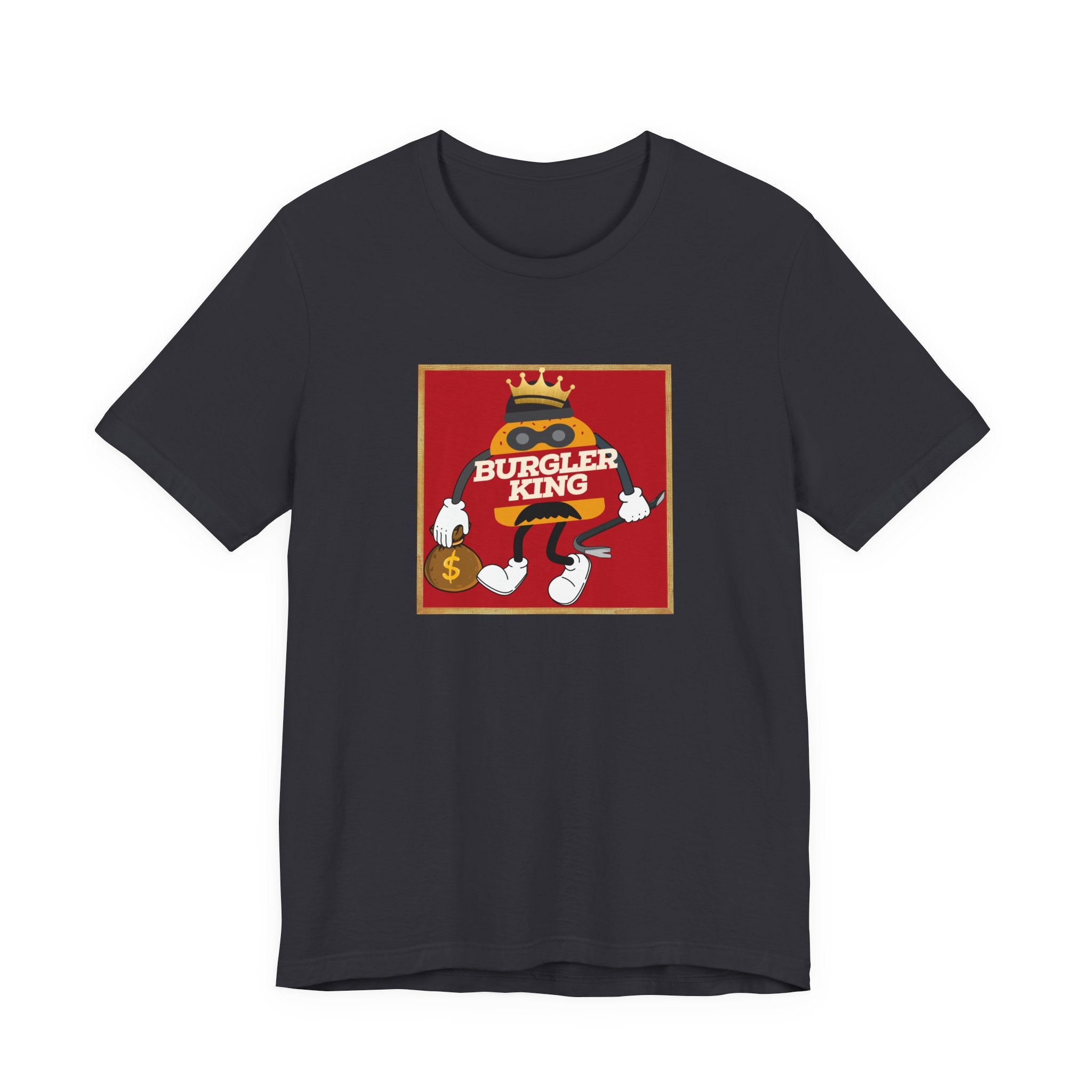 Burgler King Character T-Shirt