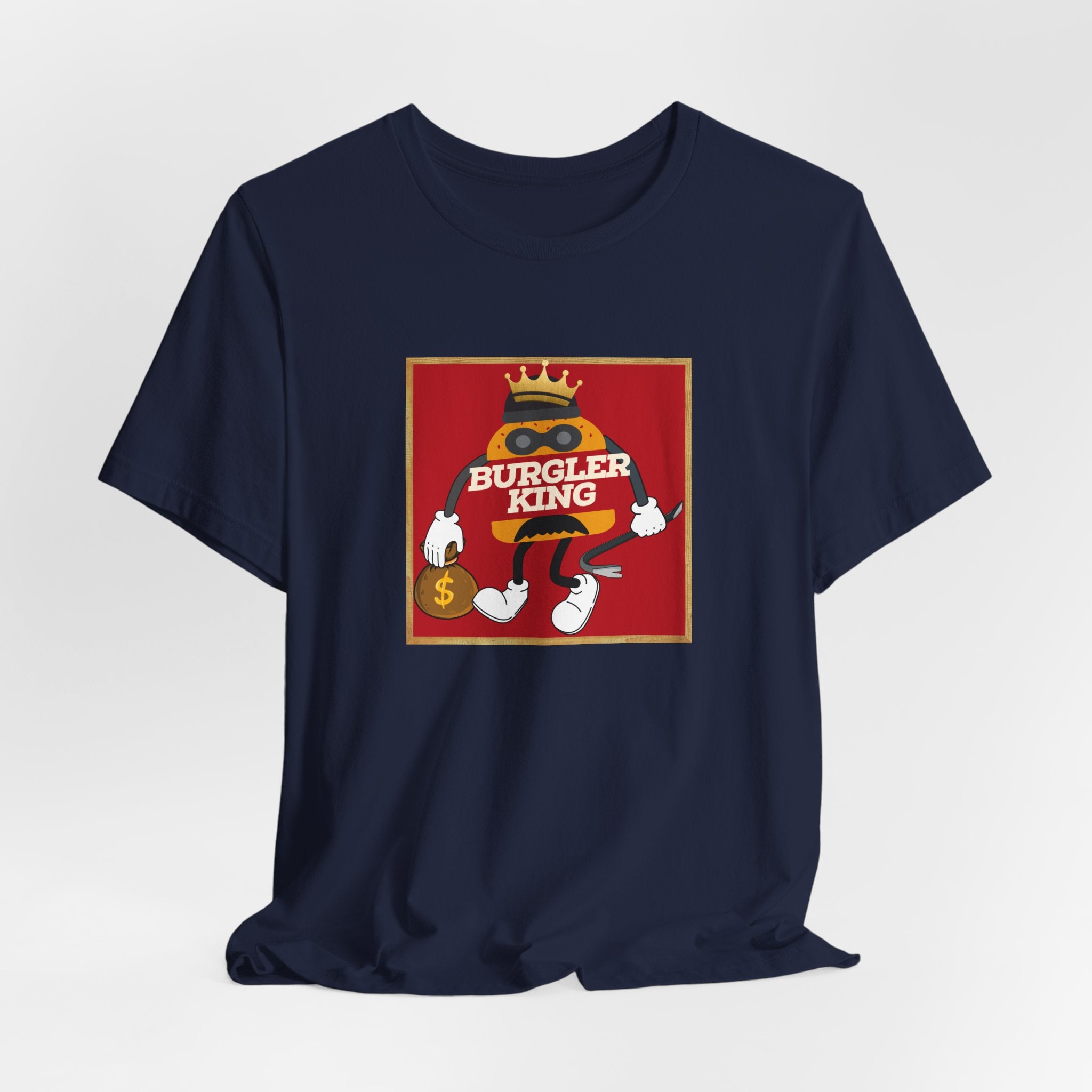 Burgler King Character T-Shirt