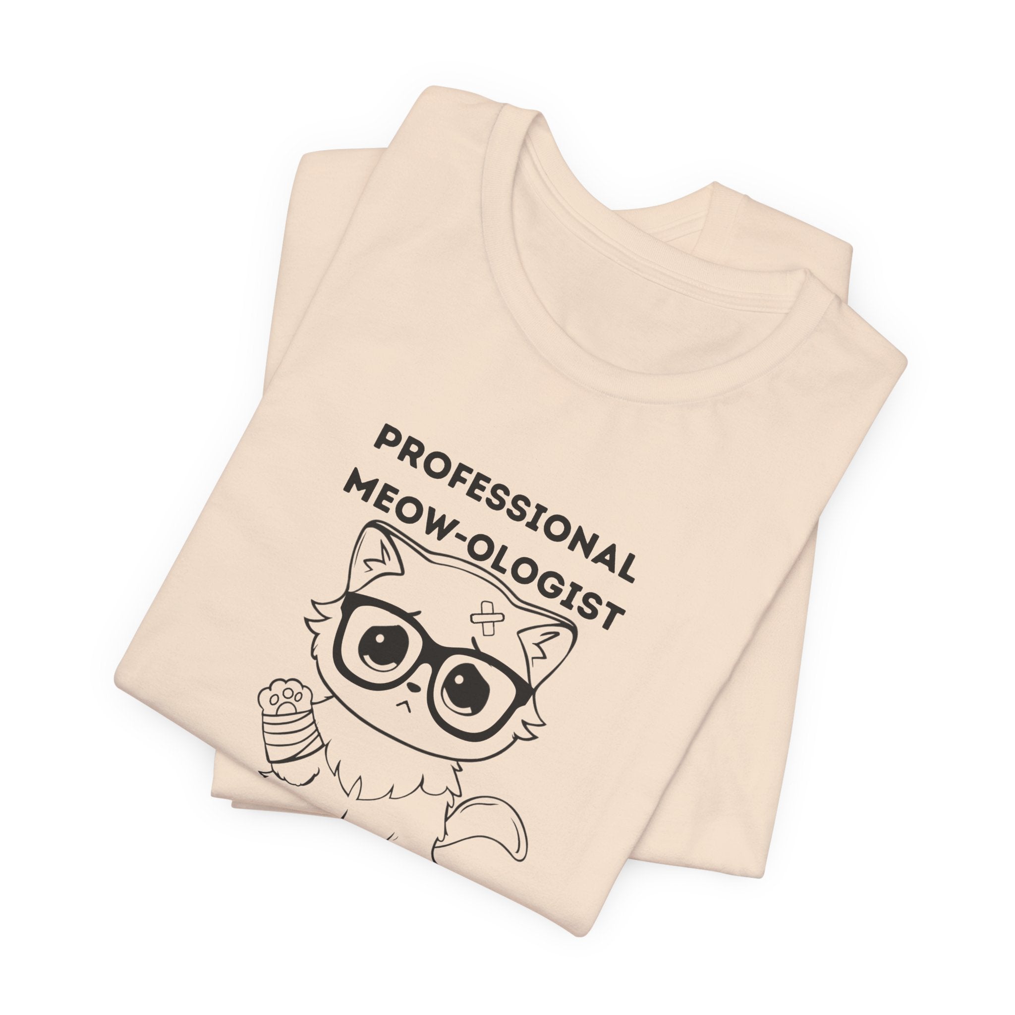 ME-OUCH - Professional Meow-ologist Unisex Jersey Short Sleeve Tee