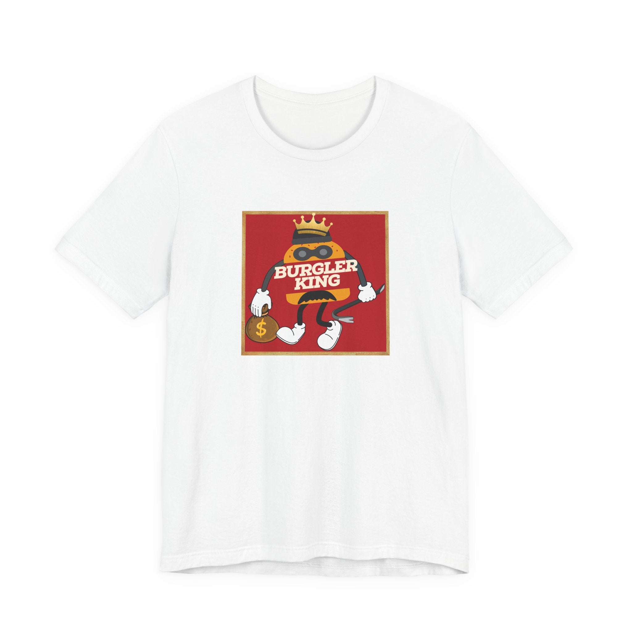 Burgler King Character T-Shirt