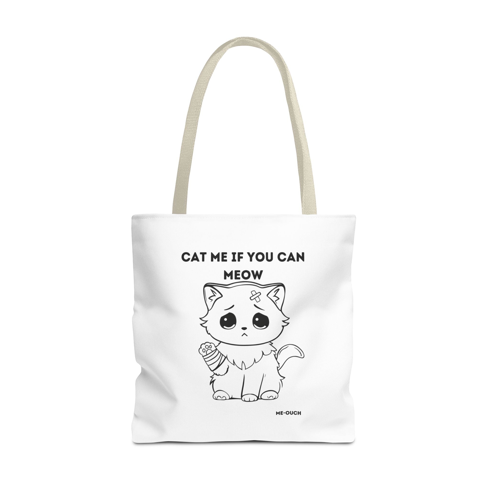 Me-Ouch Cat Me If You Can Meow Tote Bag