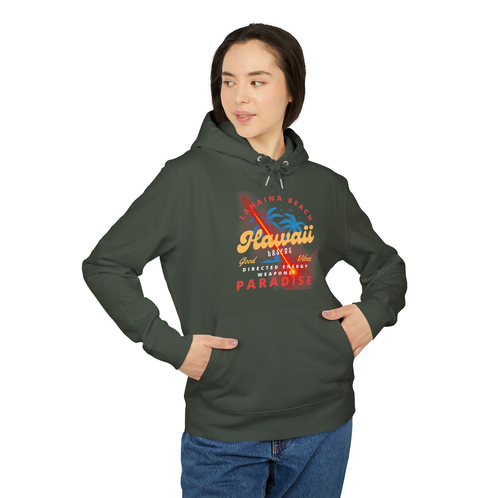 Lahaina Beach - Hawaii Lasers - Directed Energy Weapons Paradise Hoodie