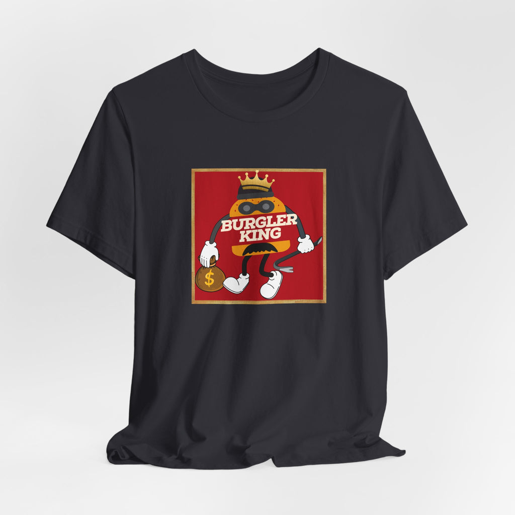 Burgler King Character T-Shirt