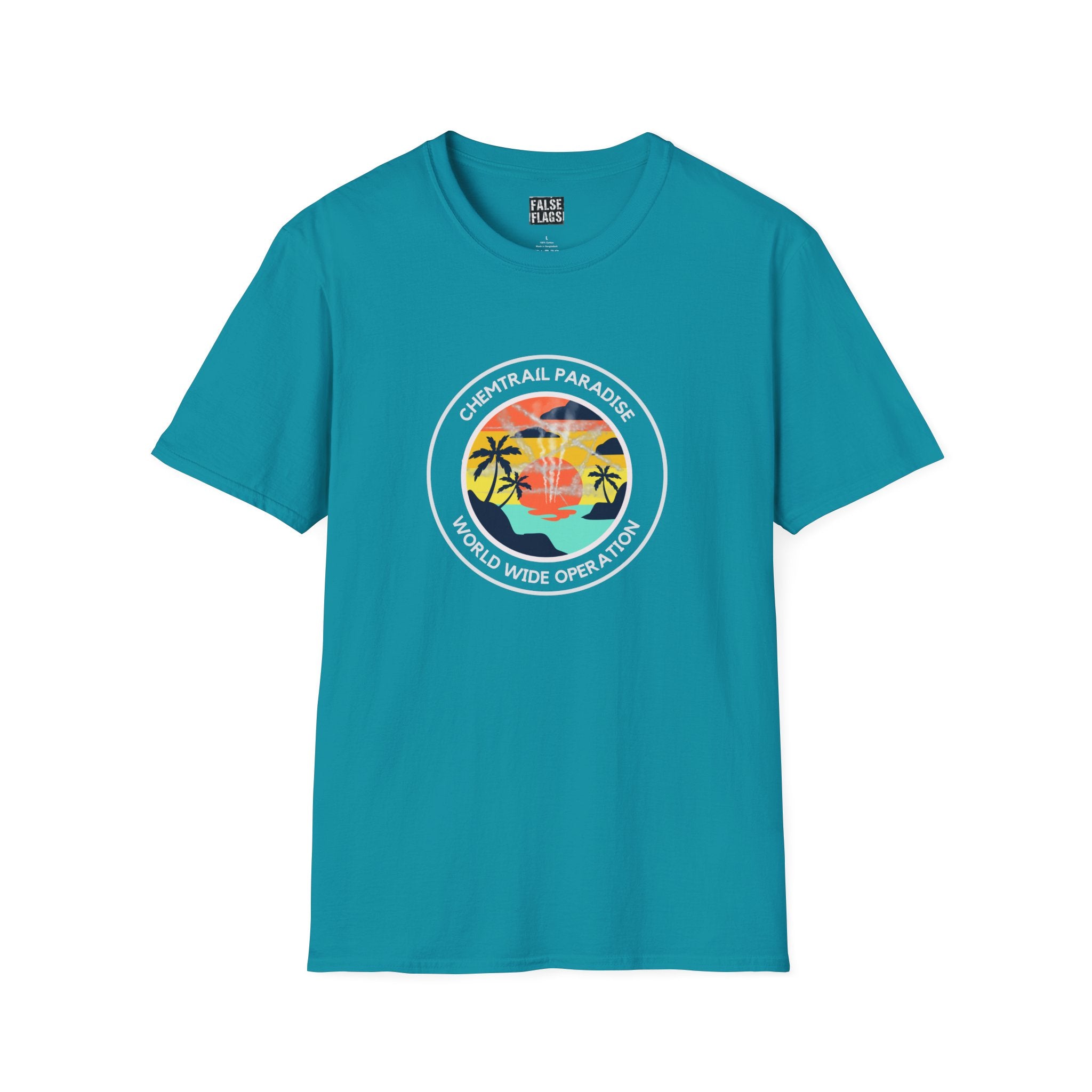 Chemtrail Paradise World Wide Operation T-Shirt
