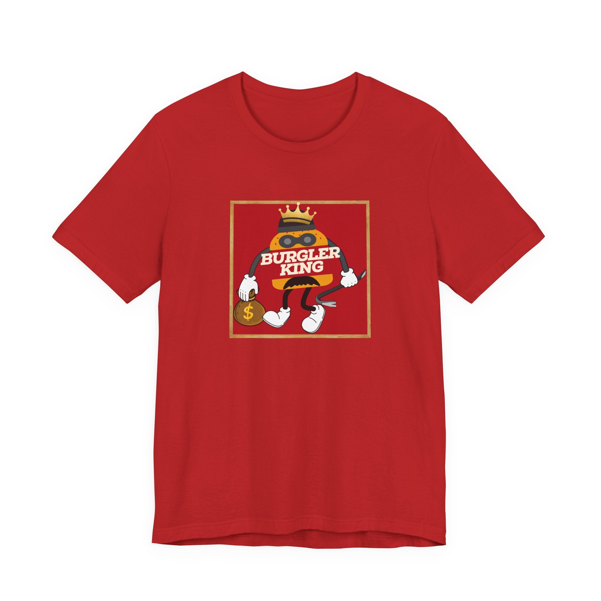 Burgler King Character T-Shirt