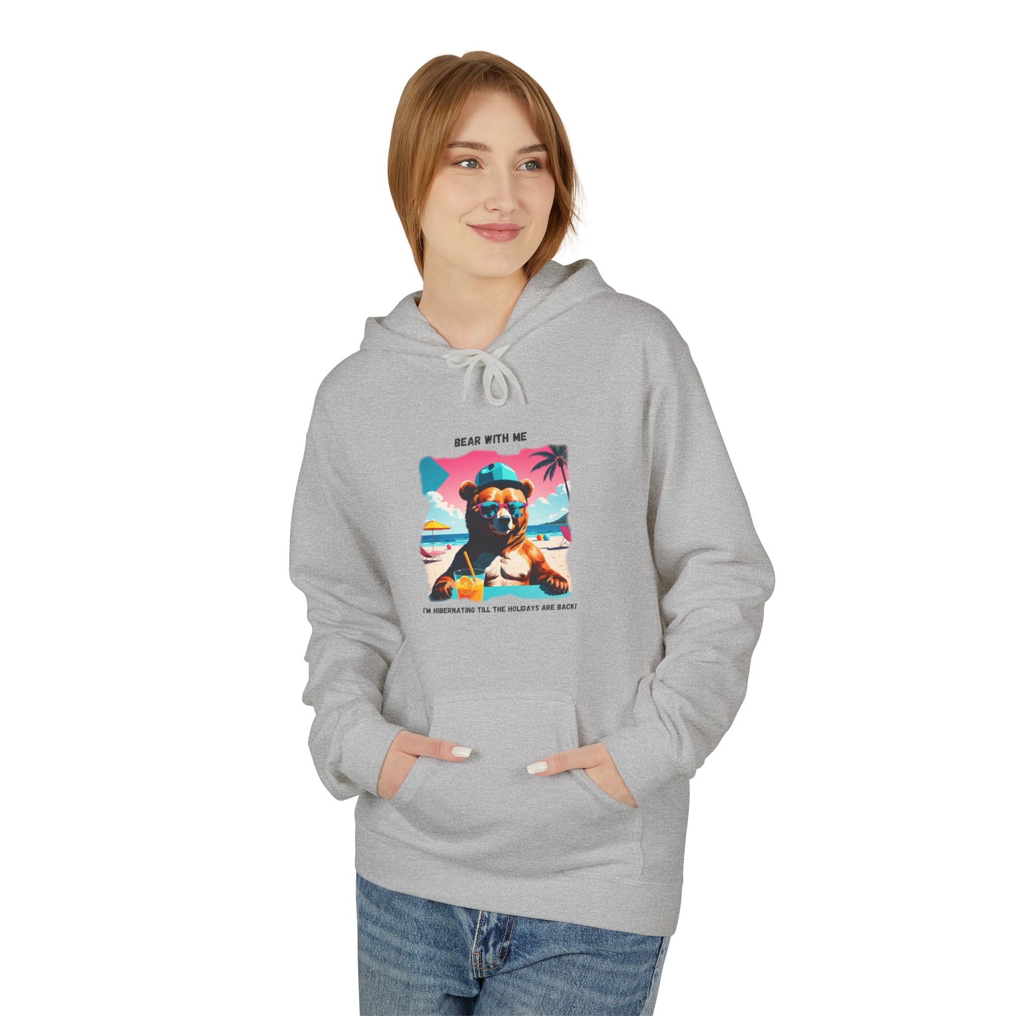Bear With Me Unisex Midweight Softstyle Fleece Hoodie