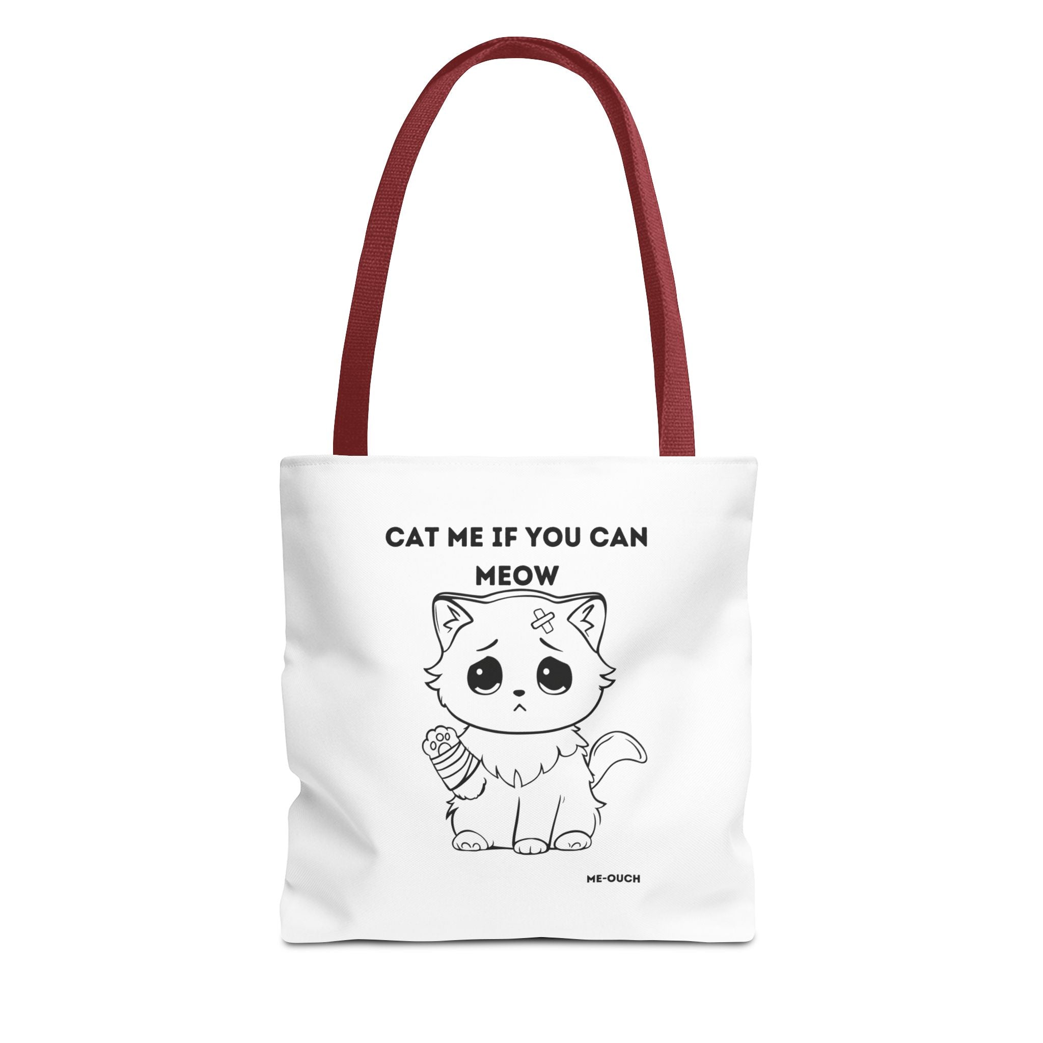 Me-Ouch Cat Me If You Can Meow Tote Bag