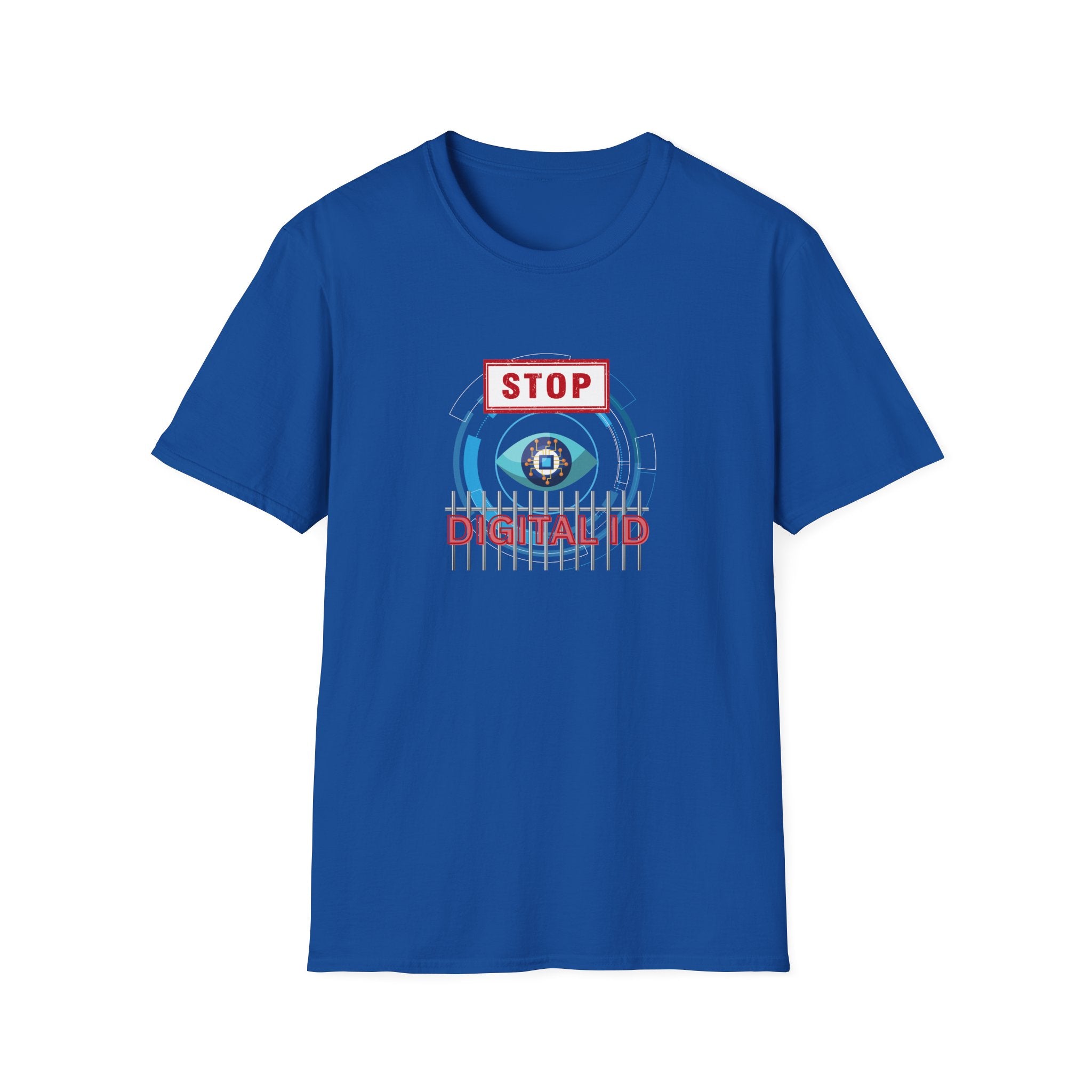 Stop Digital ID Protest T-Shirt