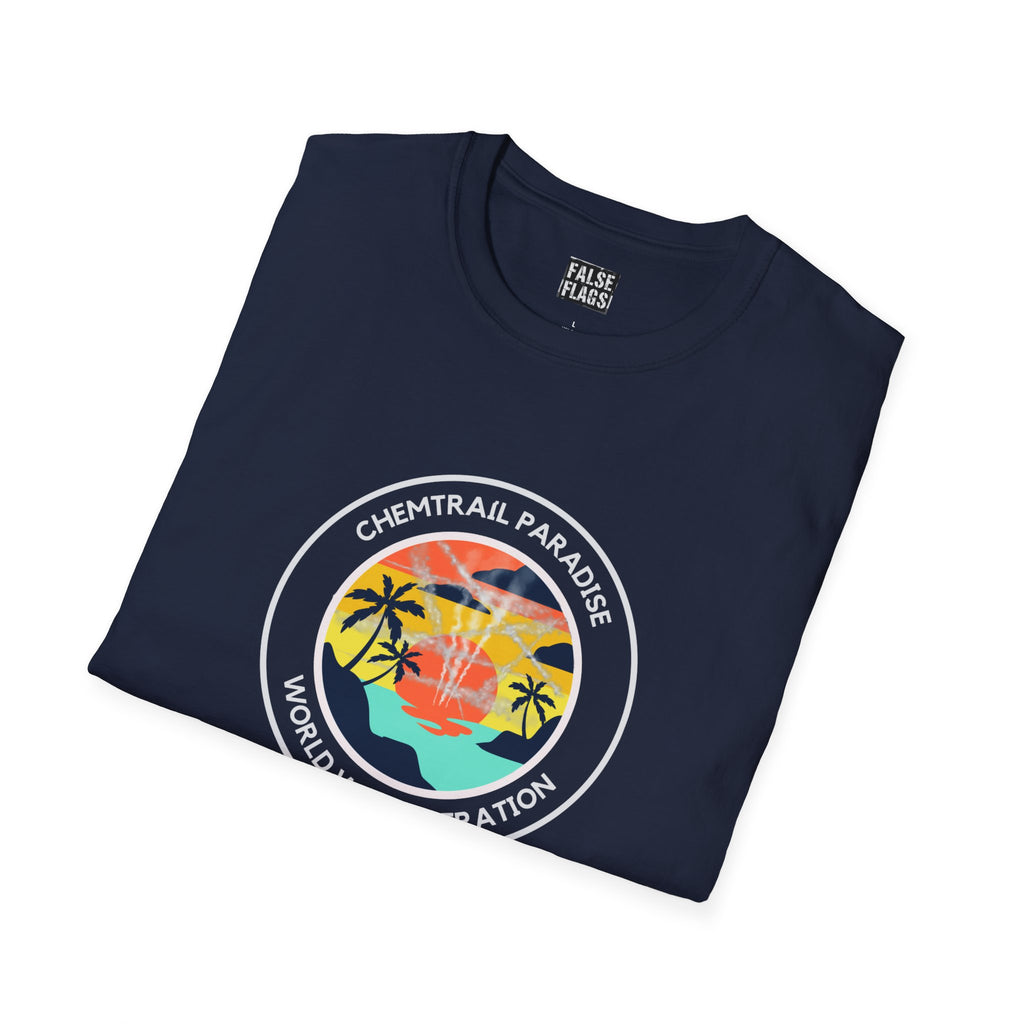 Chemtrail Paradise World Wide Operation T-Shirt
