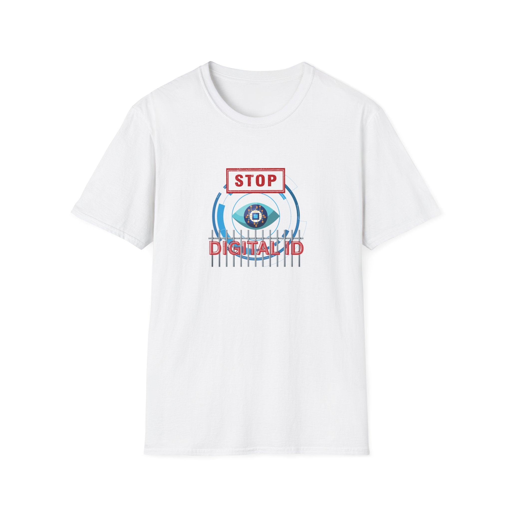 Stop Digital ID Protest T-Shirt