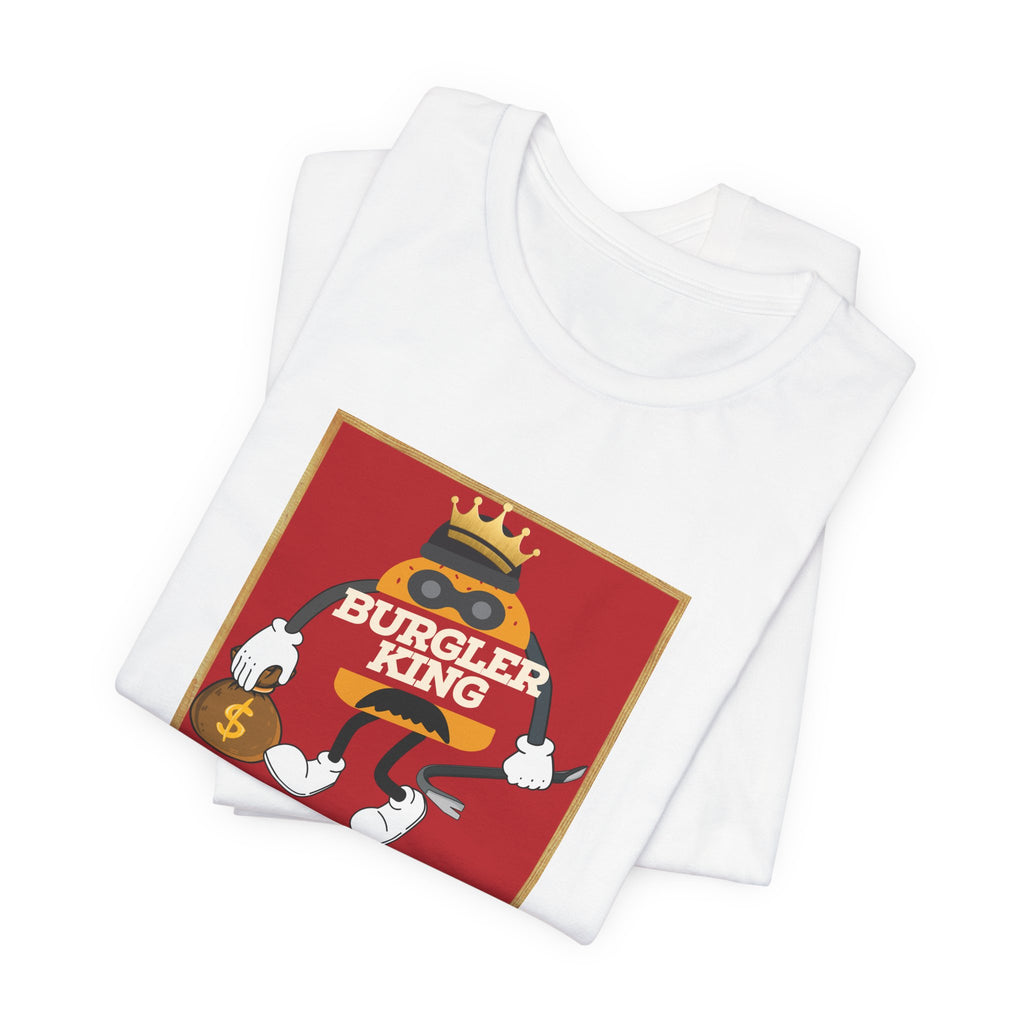 Burgler King Character T-Shirt