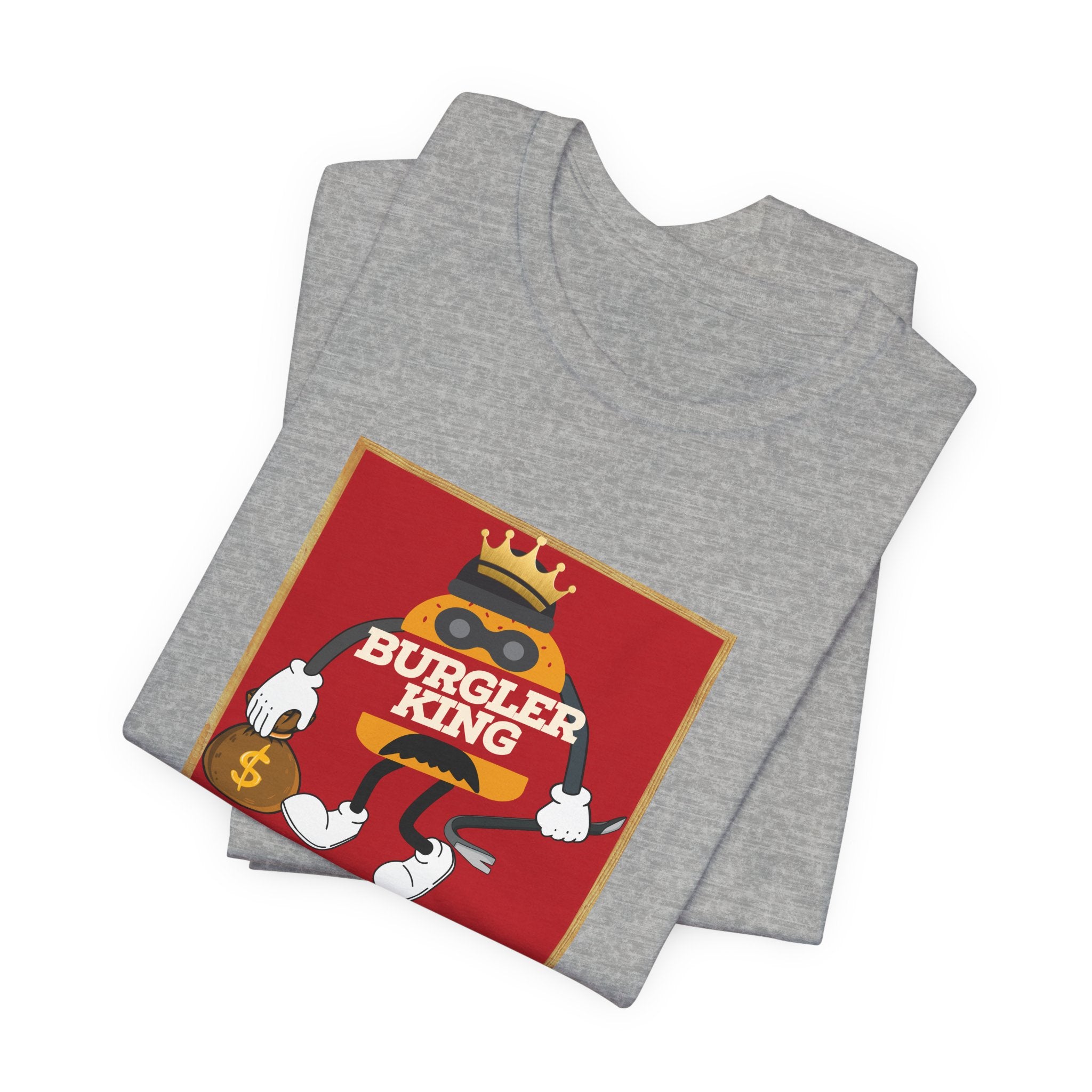 Burgler King Character T-Shirt