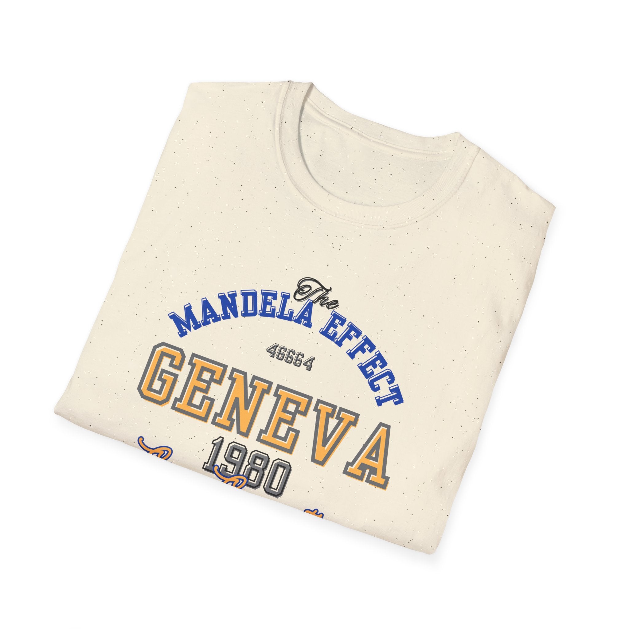 Mandela Effect T Shirt CERN Conspiracy Geneva 1980 Tee