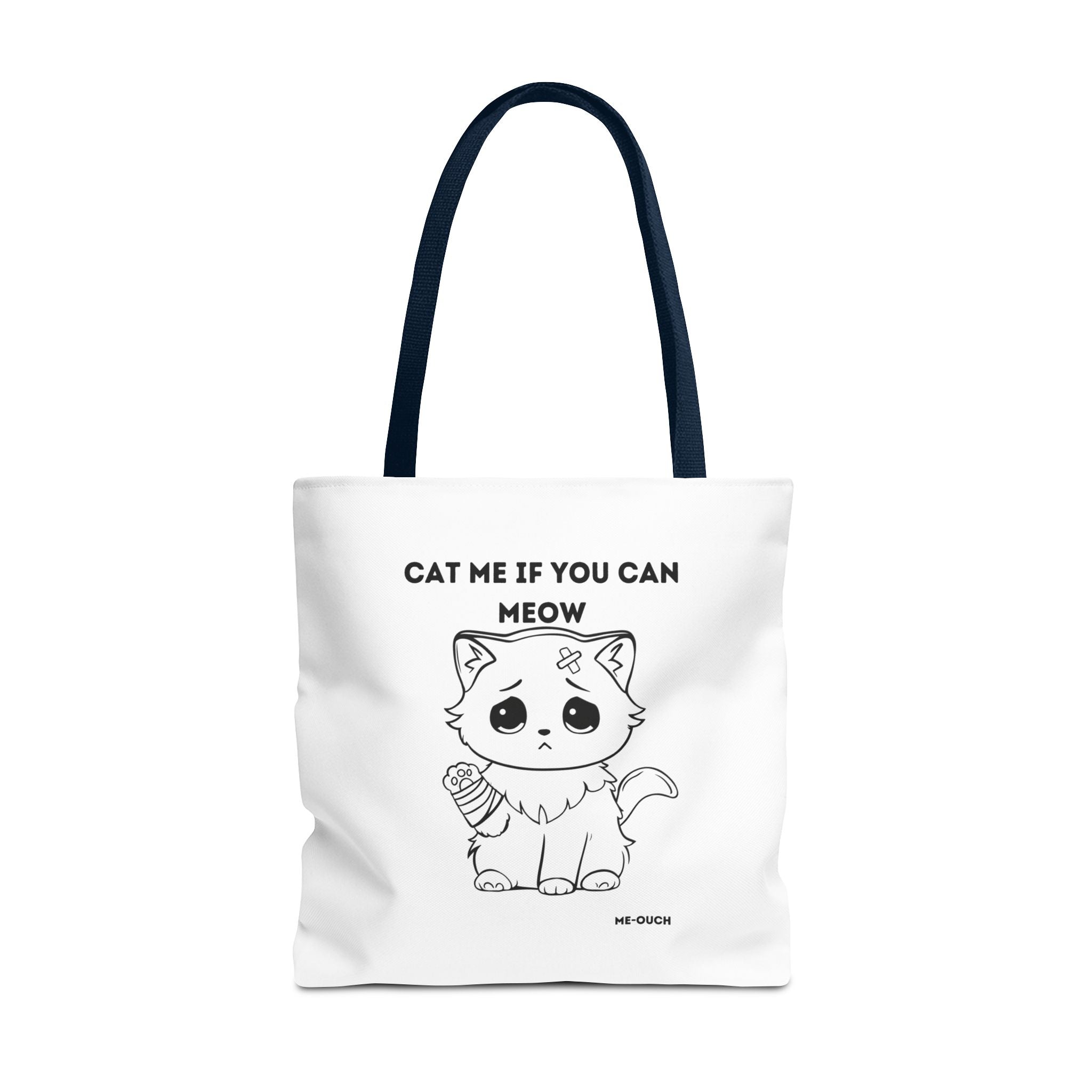 Me-Ouch Cat Me If You Can Meow Tote Bag