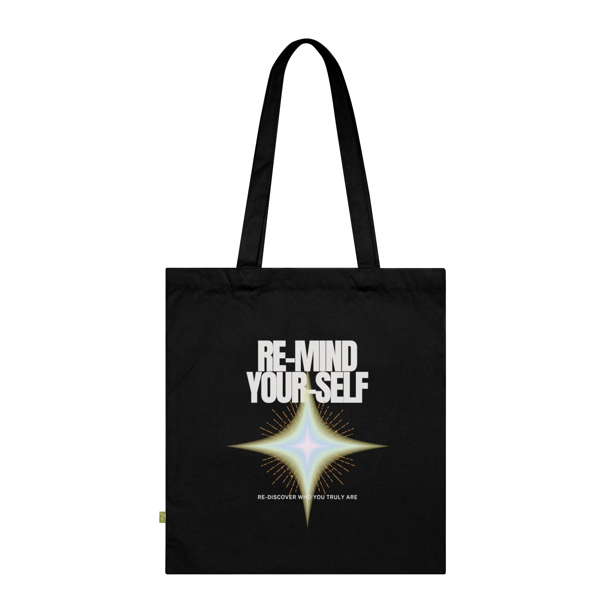 Re-Mind-Your-Self Radiant Soul Organic Cotton Tote Bag