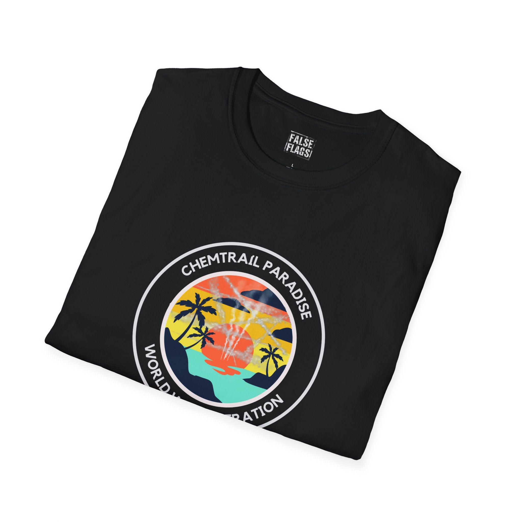 Chemtrail Paradise World Wide Operation T-Shirt