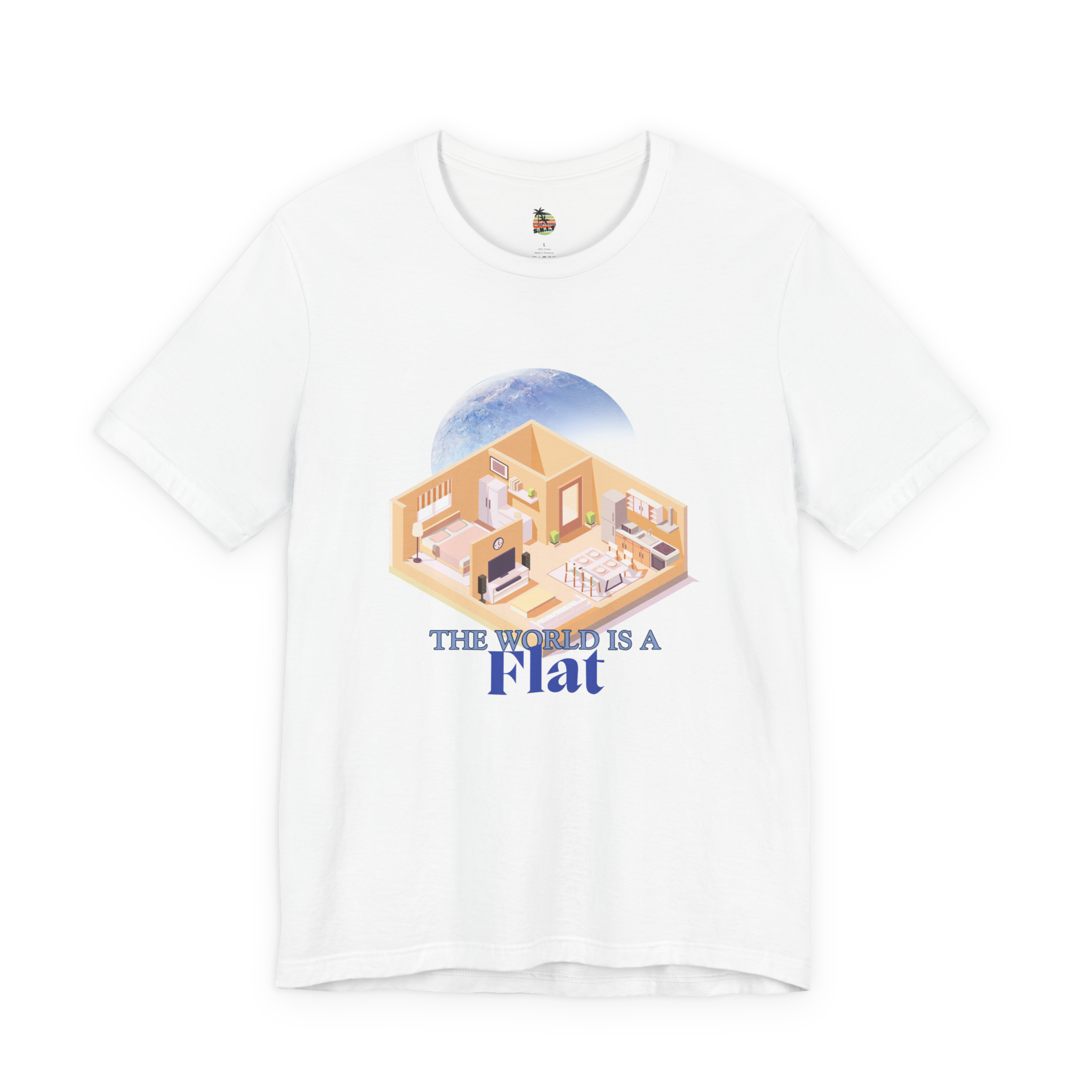 The World Is A Flat T-Shirt