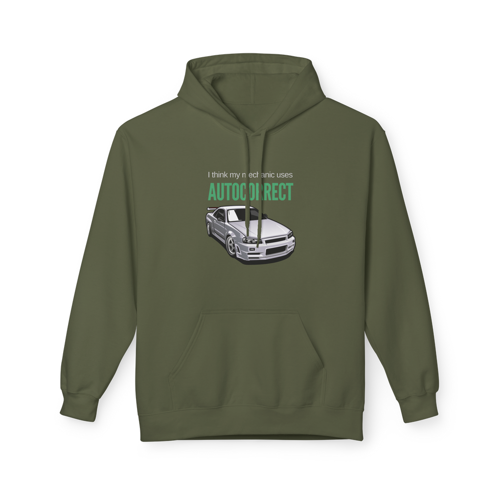 I Think My Mechanic Uses Autocorrect Hoodie