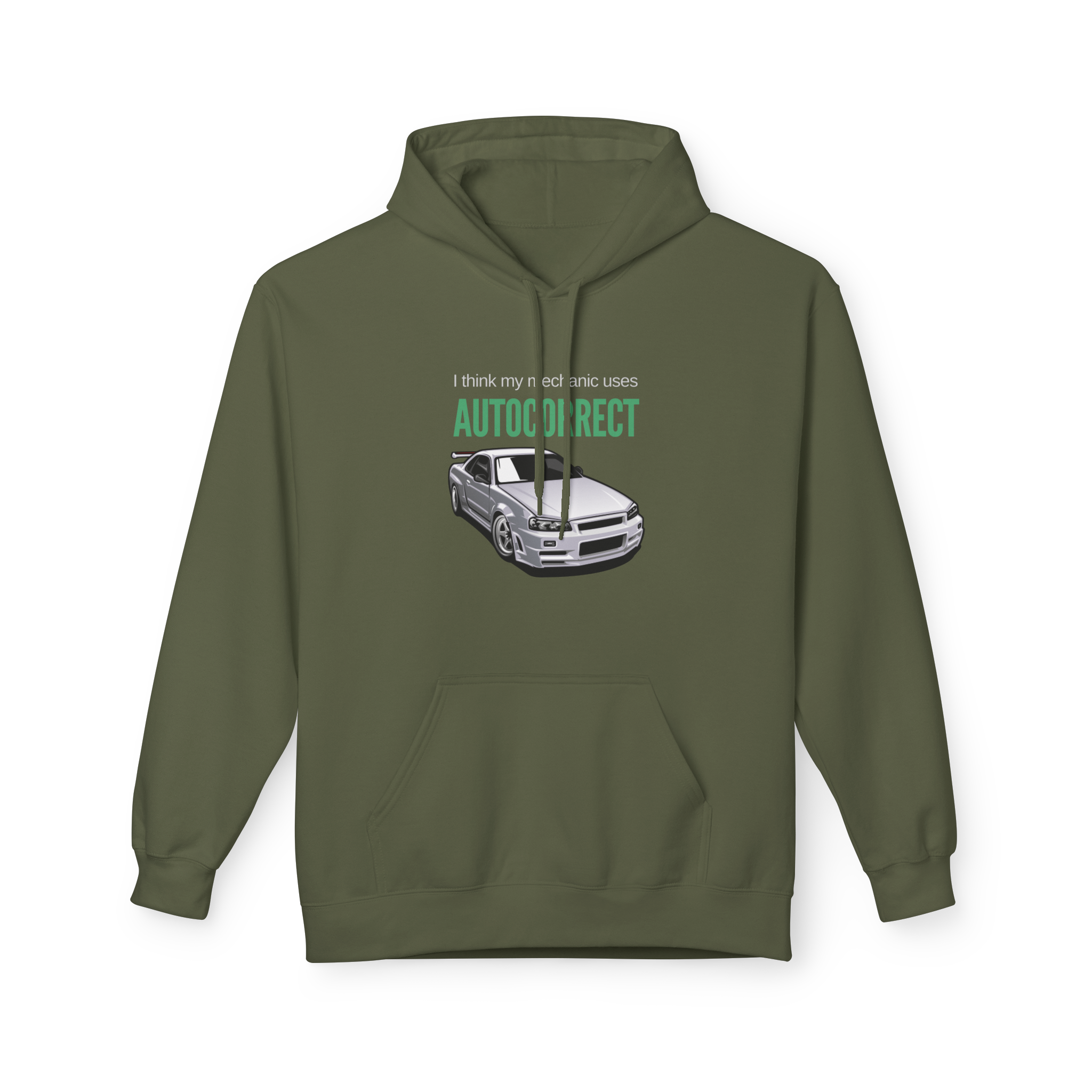 I Think My Mechanic Uses Autocorrect Hoodie