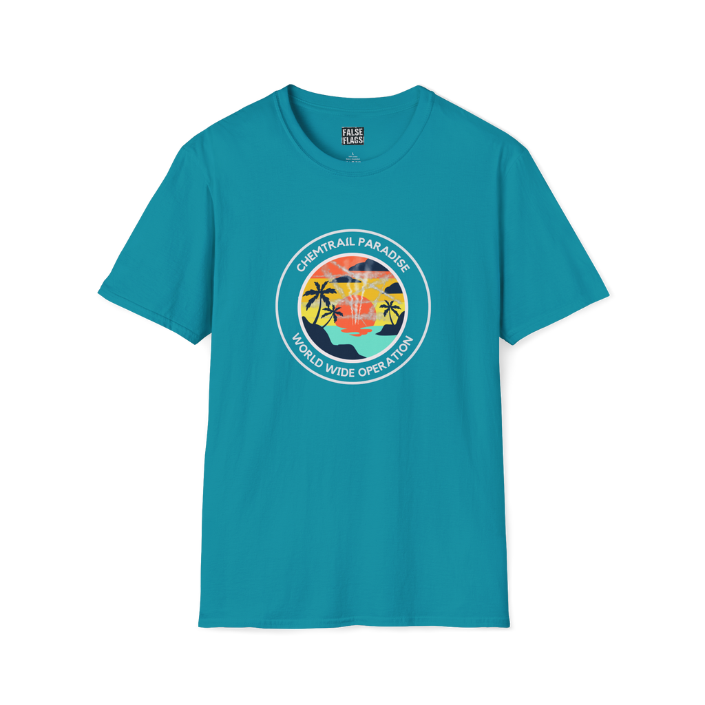 Chemtrail Paradise World Wide Operation T-Shirt