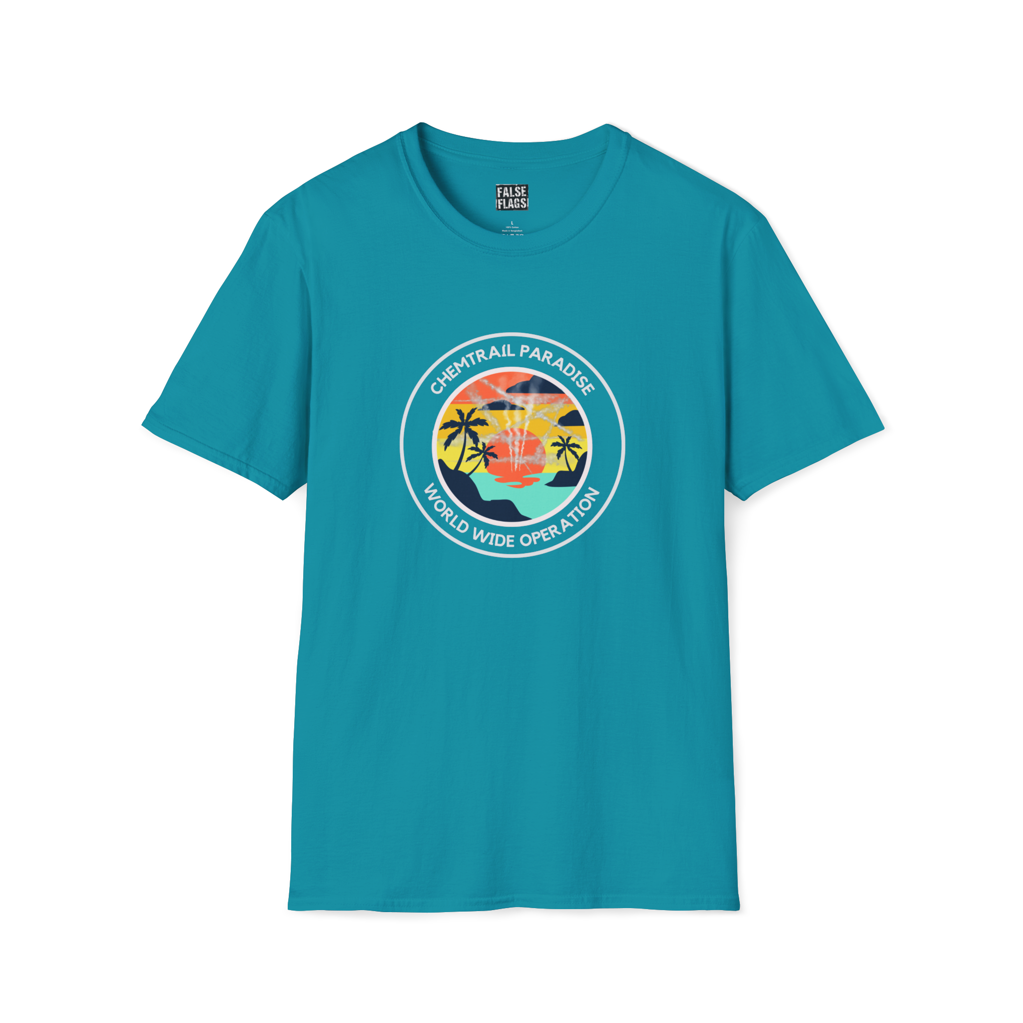 Chemtrail Paradise World Wide Operation T-Shirt