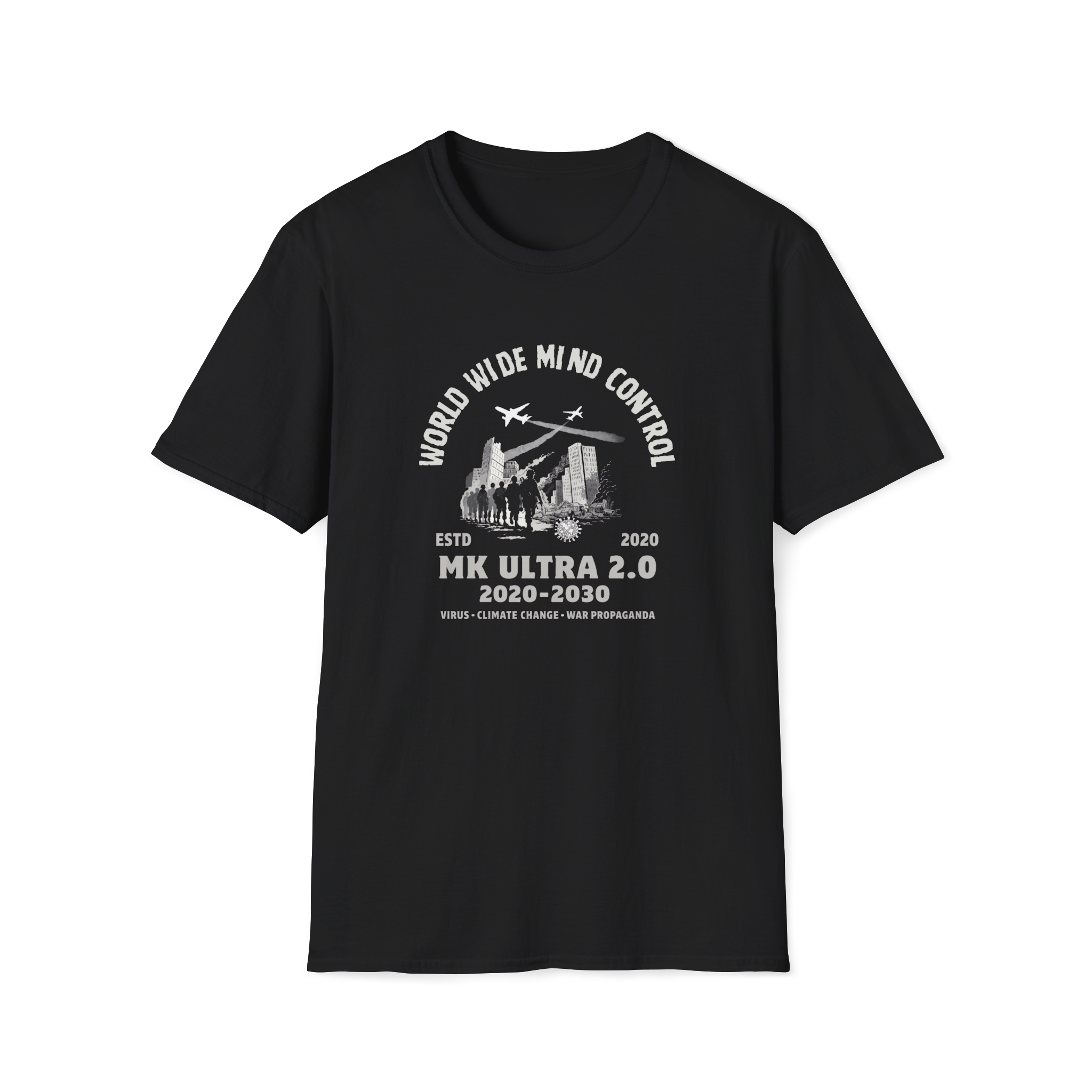 World Wide Mind Control MK Ultra 2.0 T-Shirt