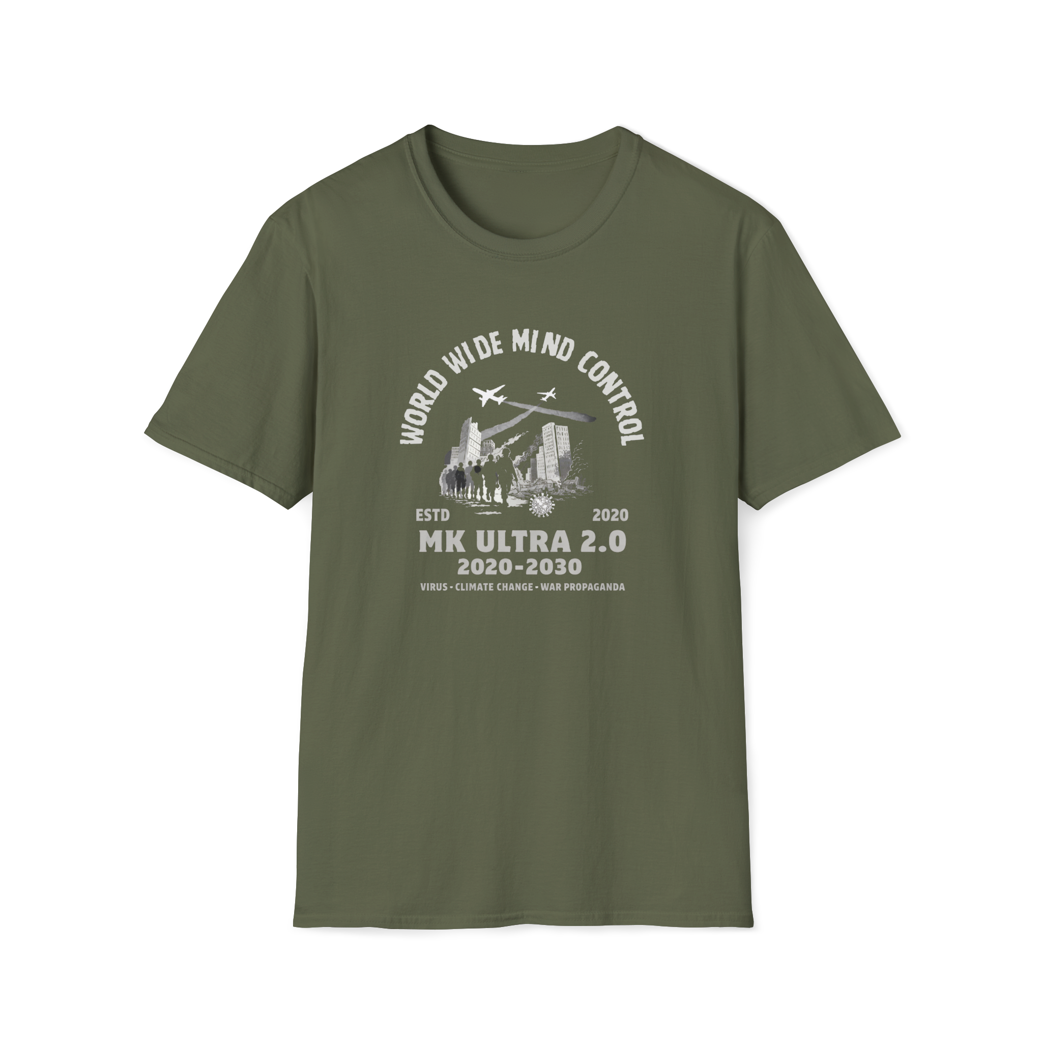 World Wide Mind Control MK Ultra 2.0 T-Shirt