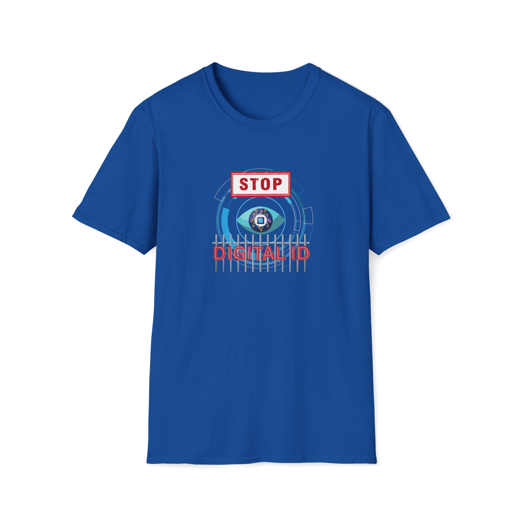 Stop Digital ID Protest T-Shirt