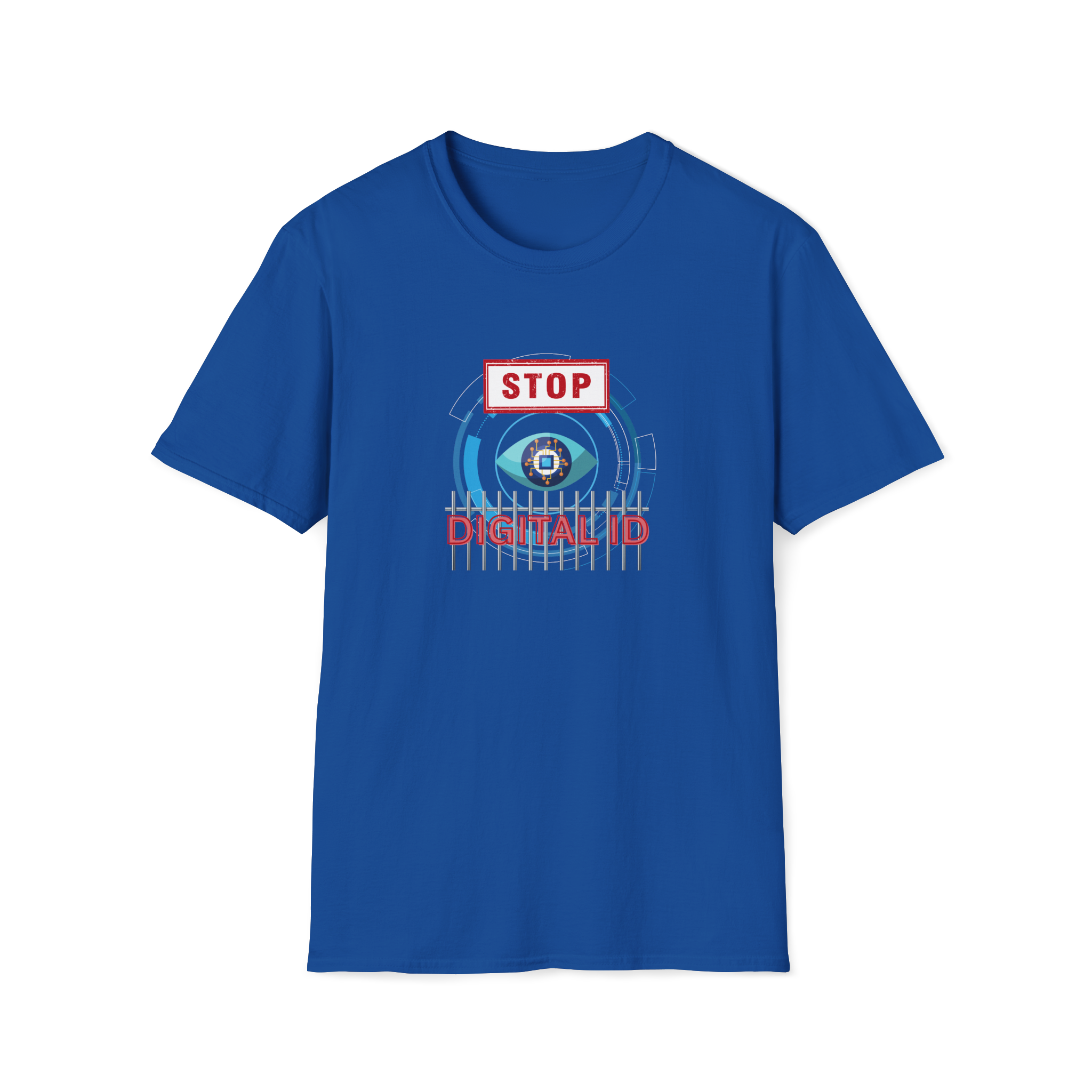 Stop Digital ID Protest T-Shirt