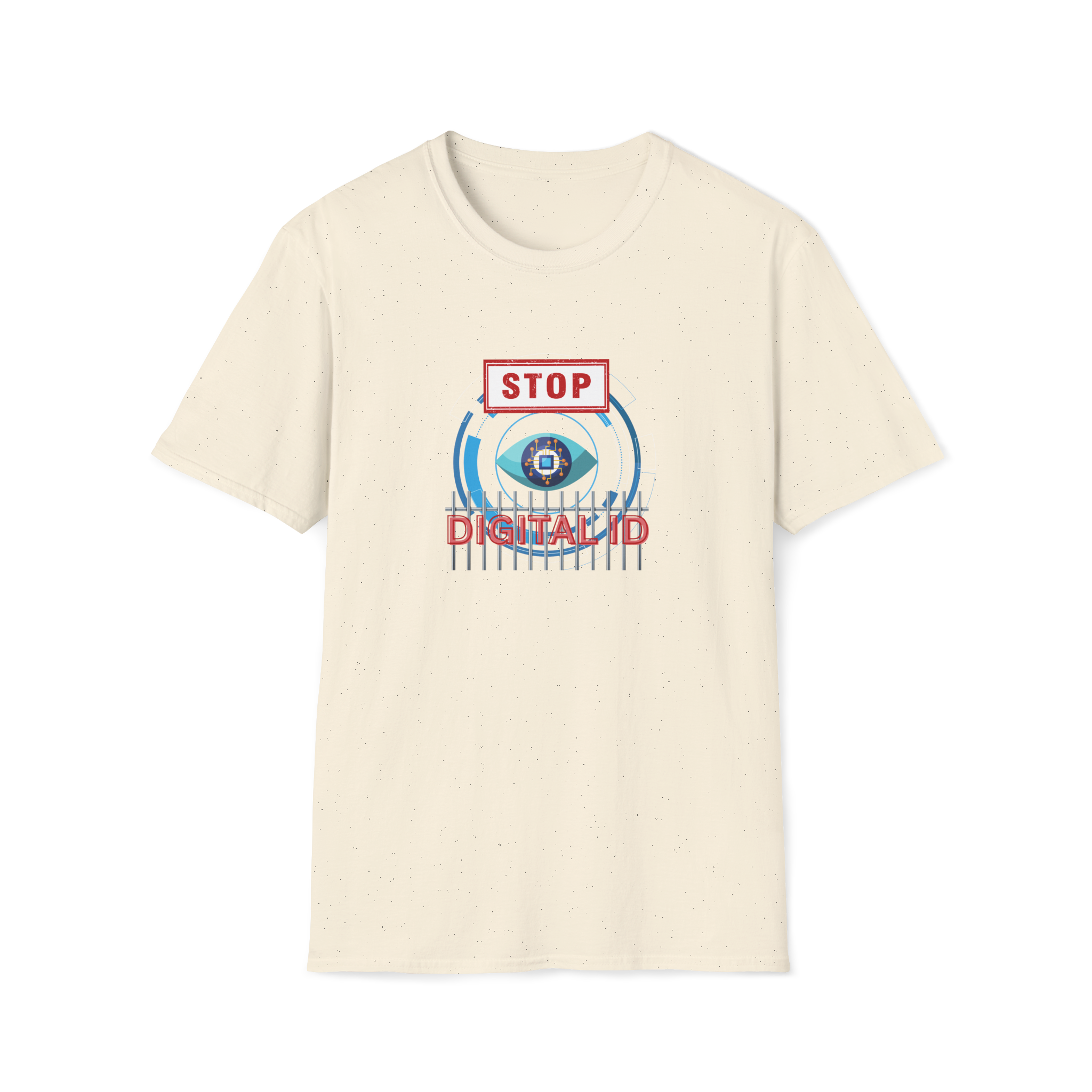 Stop Digital ID Protest T-Shirt
