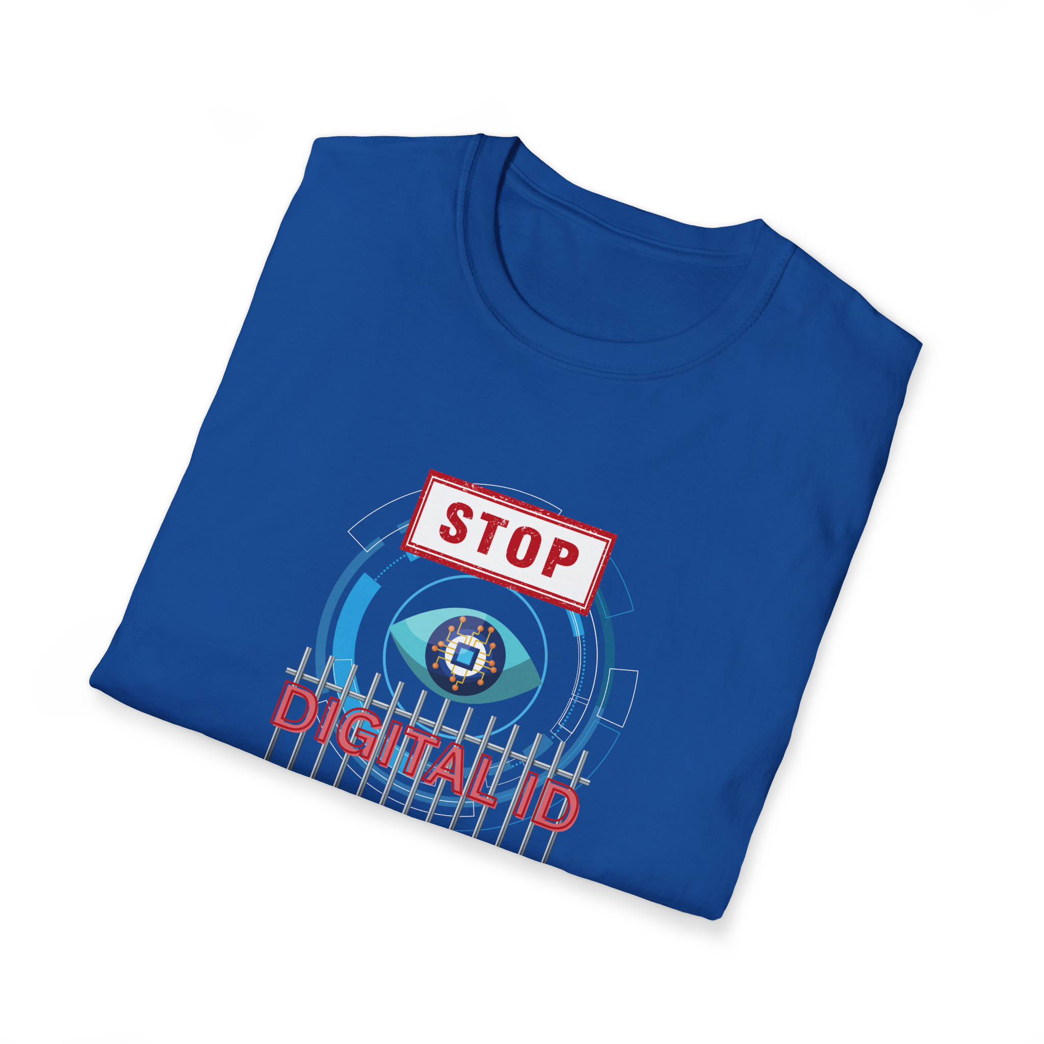 Stop Digital ID Protest T-Shirt