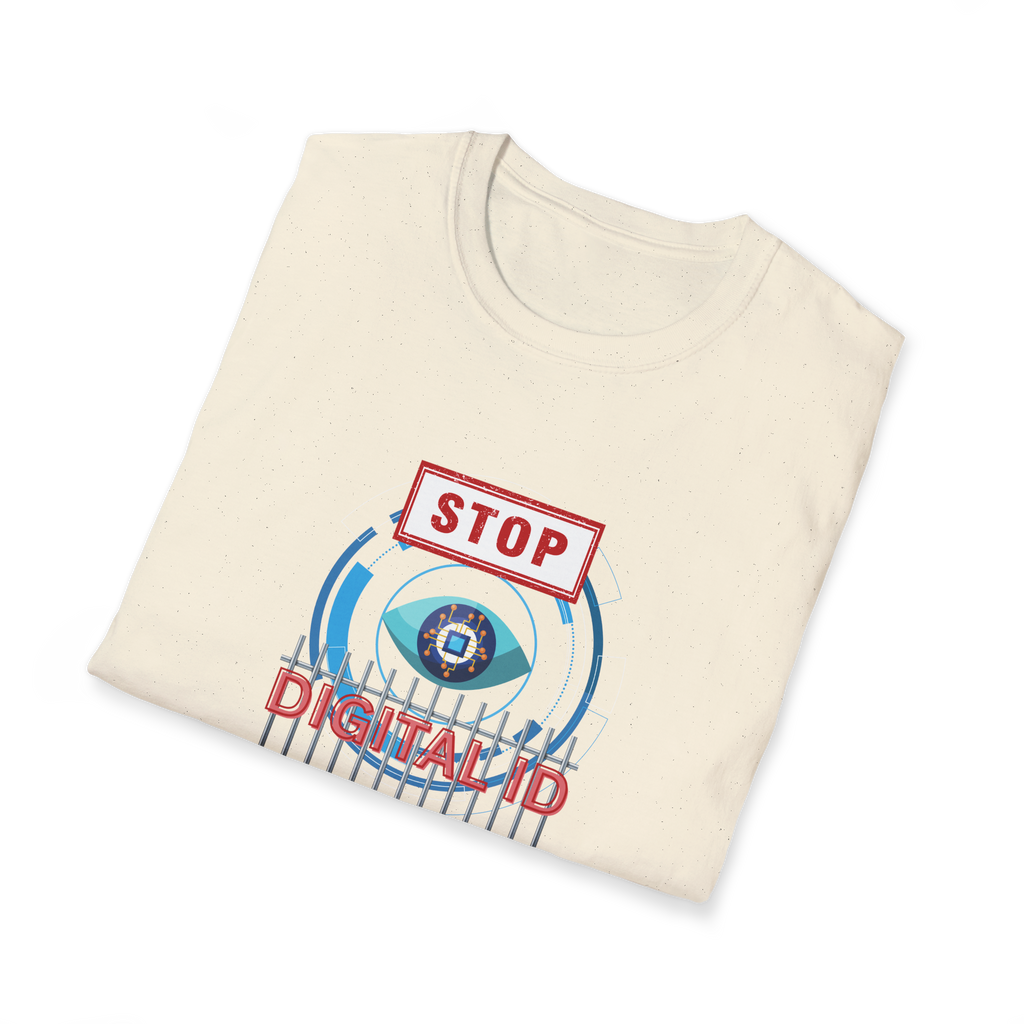 Stop Digital ID Protest T-Shirt