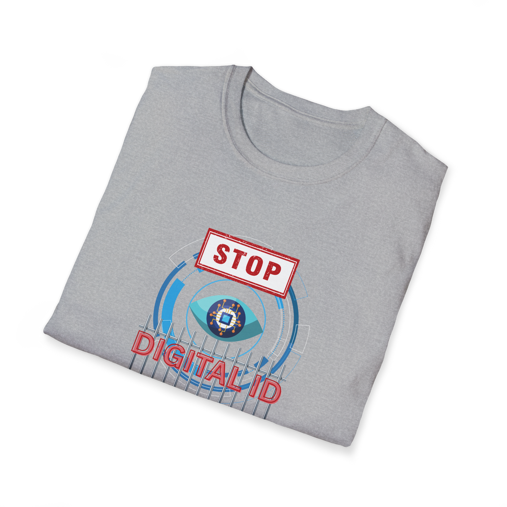 Stop Digital ID Protest T-Shirt