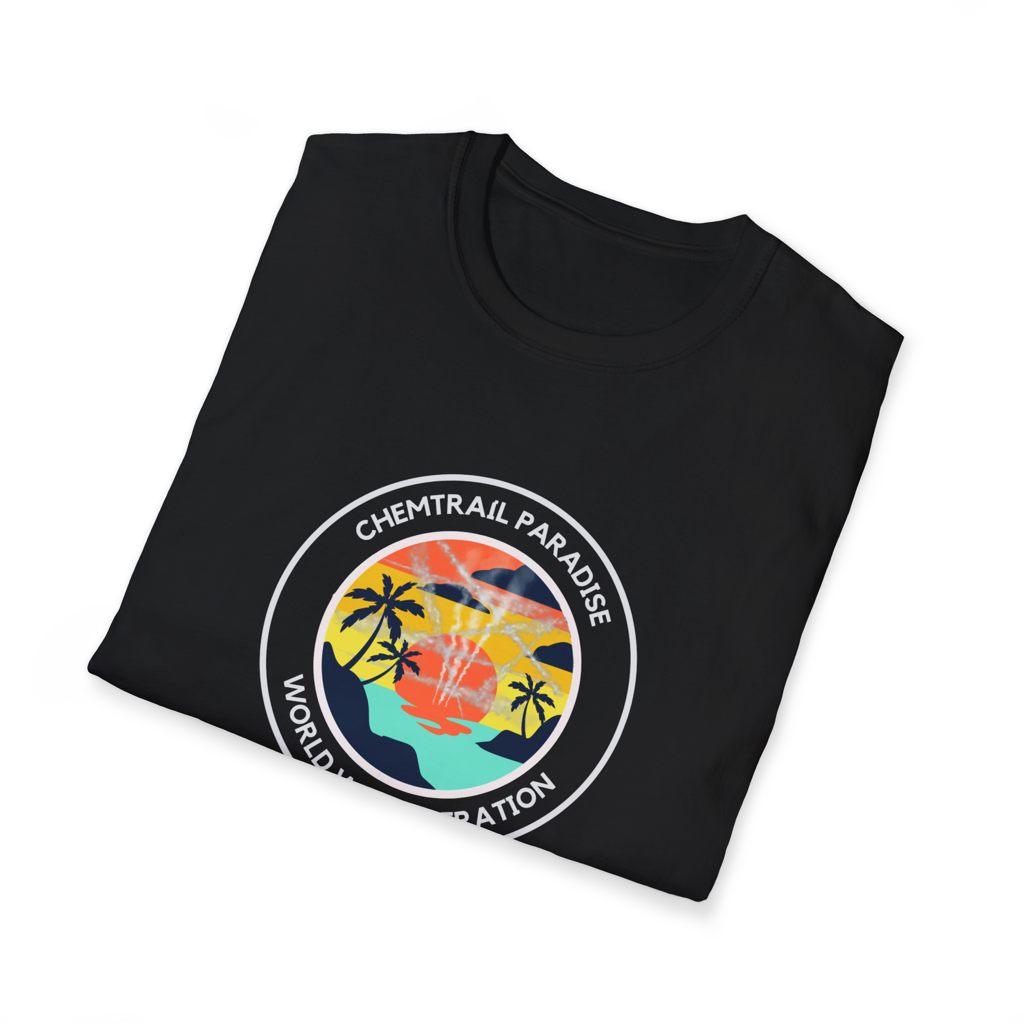 Chemtrail Paradise World Wide Operation T-Shirt