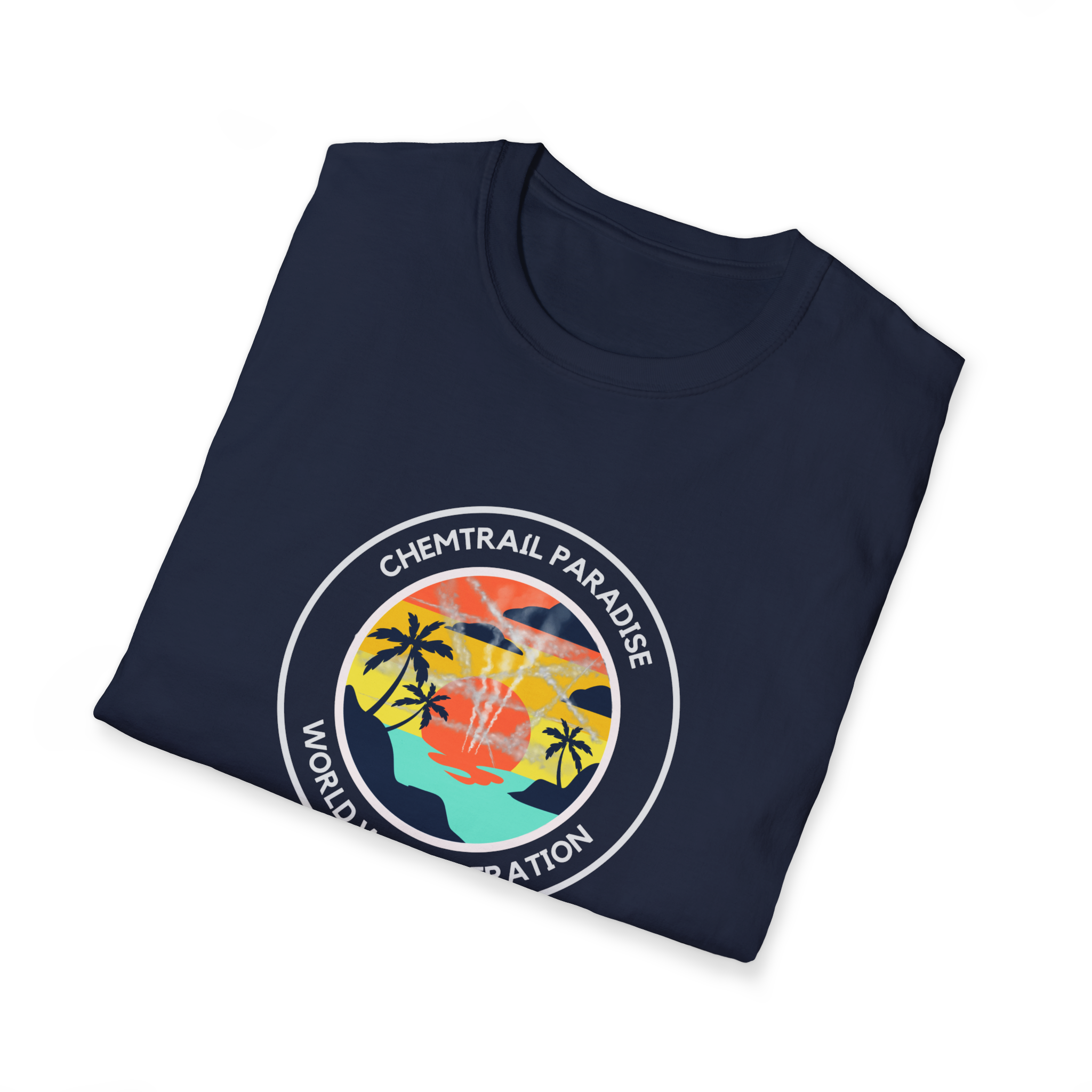 Chemtrail Paradise World Wide Operation T-Shirt