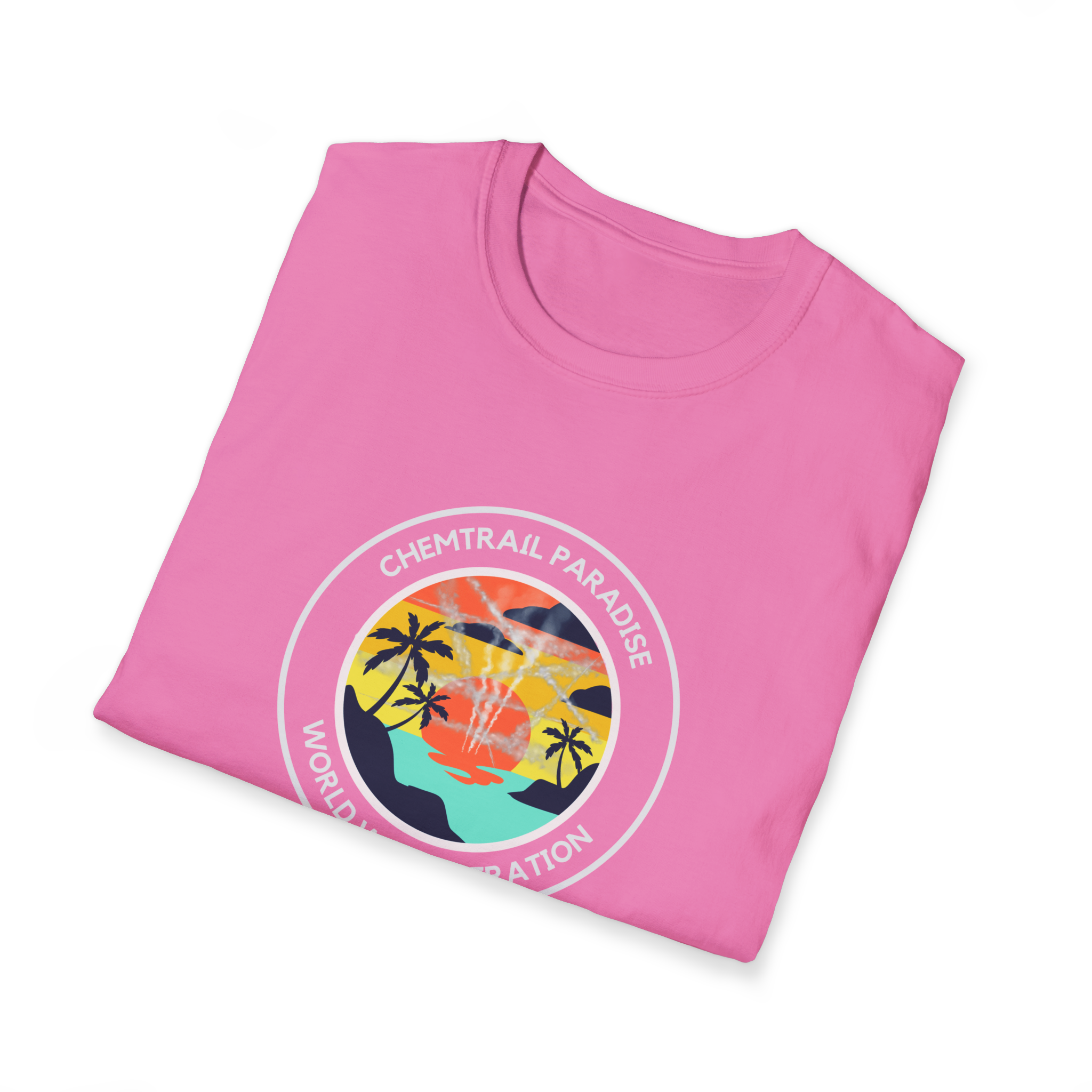 Chemtrail Paradise World Wide Operation T-Shirt