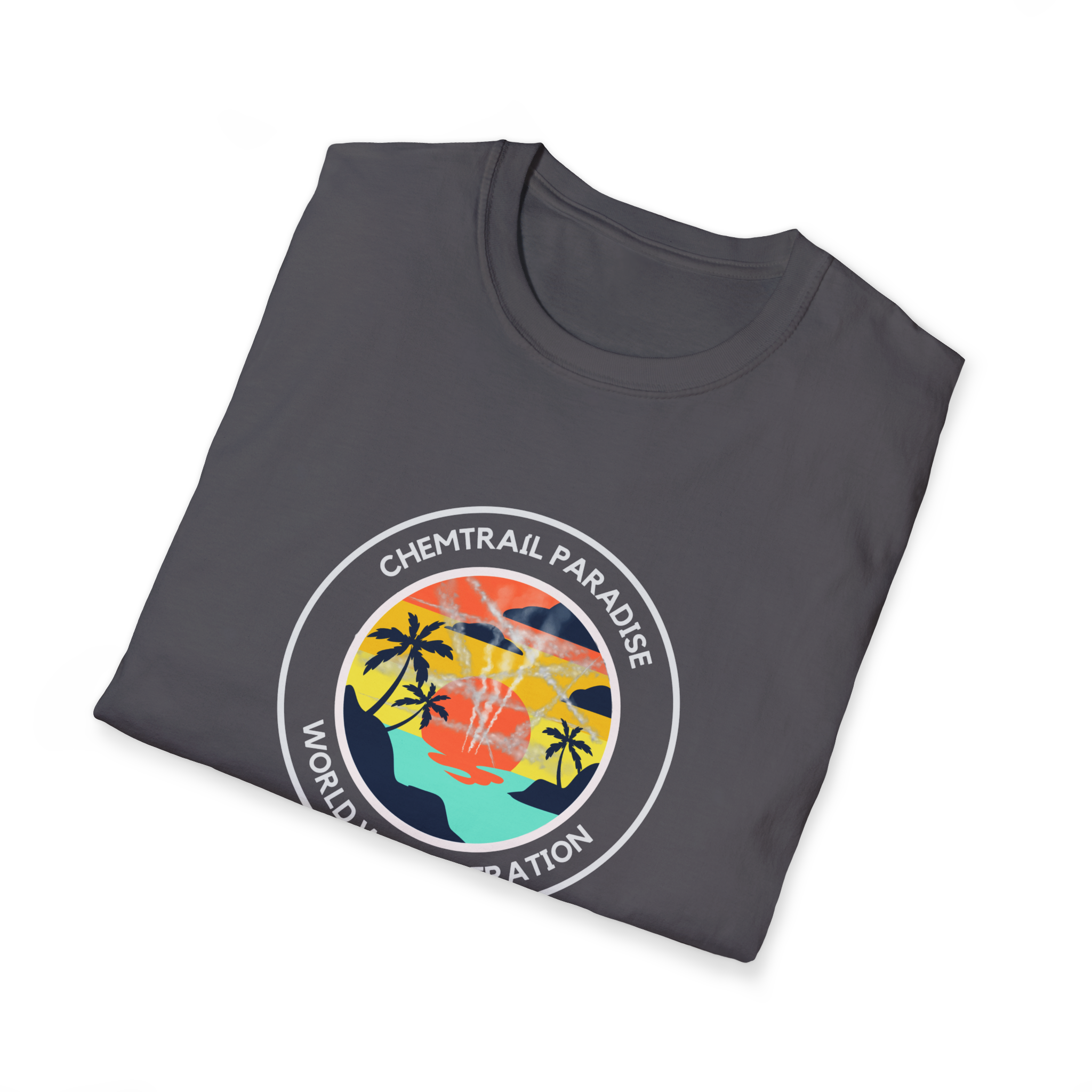 Chemtrail Paradise World Wide Operation T-Shirt