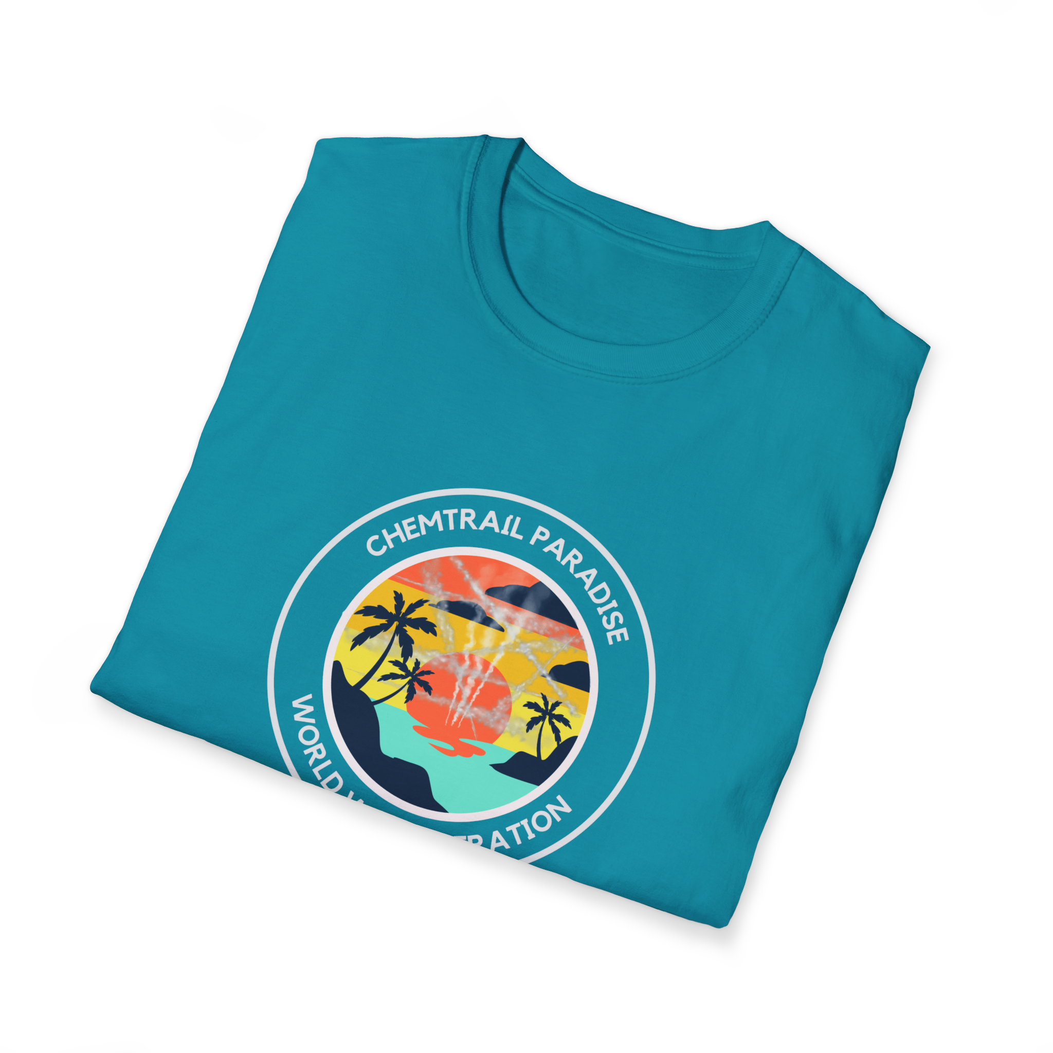 Chemtrail Paradise World Wide Operation T-Shirt