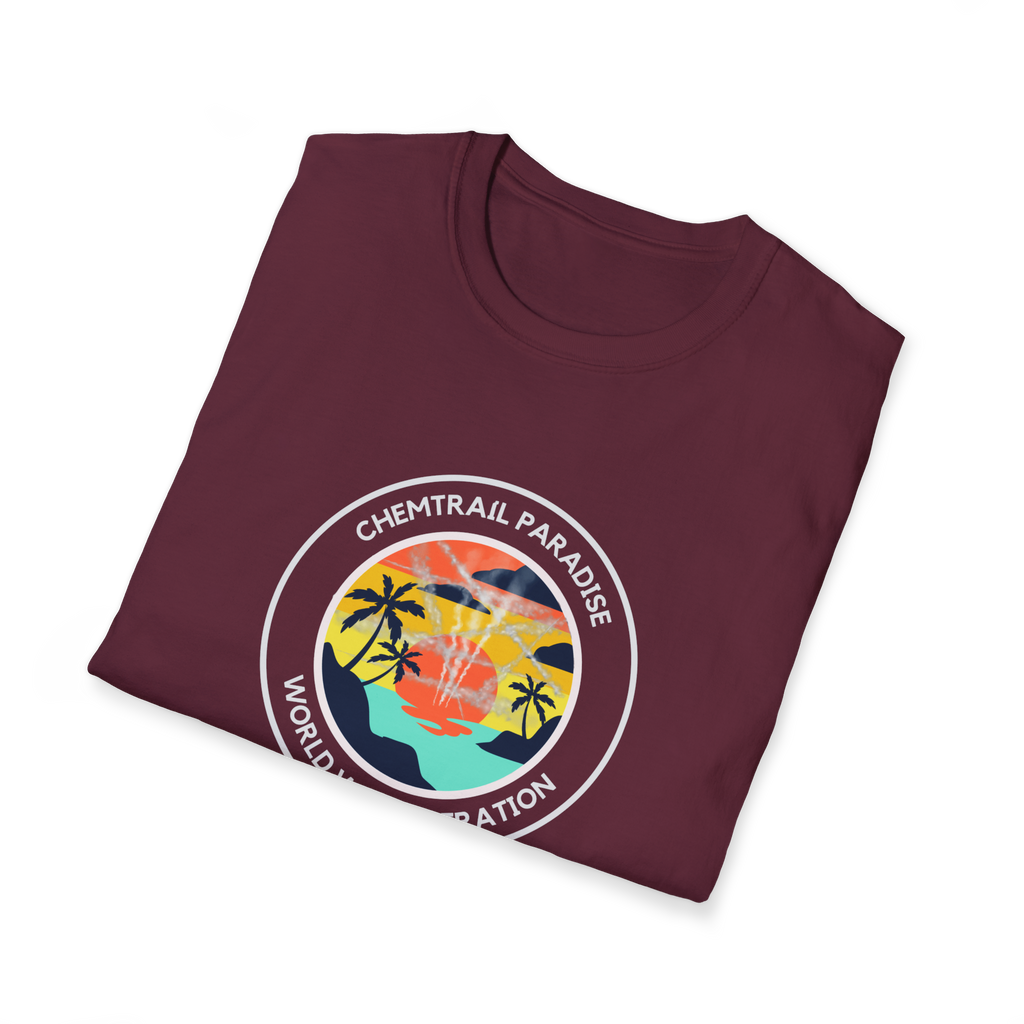 Chemtrail Paradise World Wide Operation T-Shirt