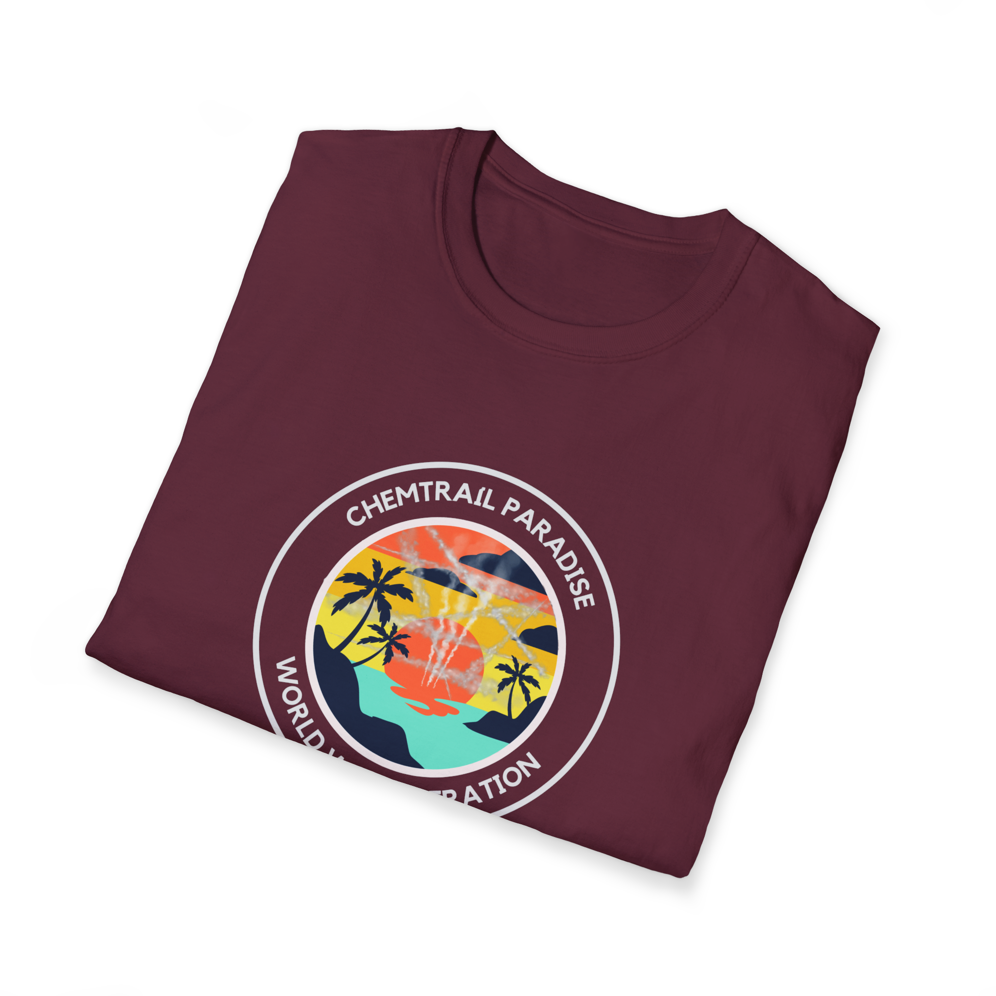 Chemtrail Paradise World Wide Operation T-Shirt