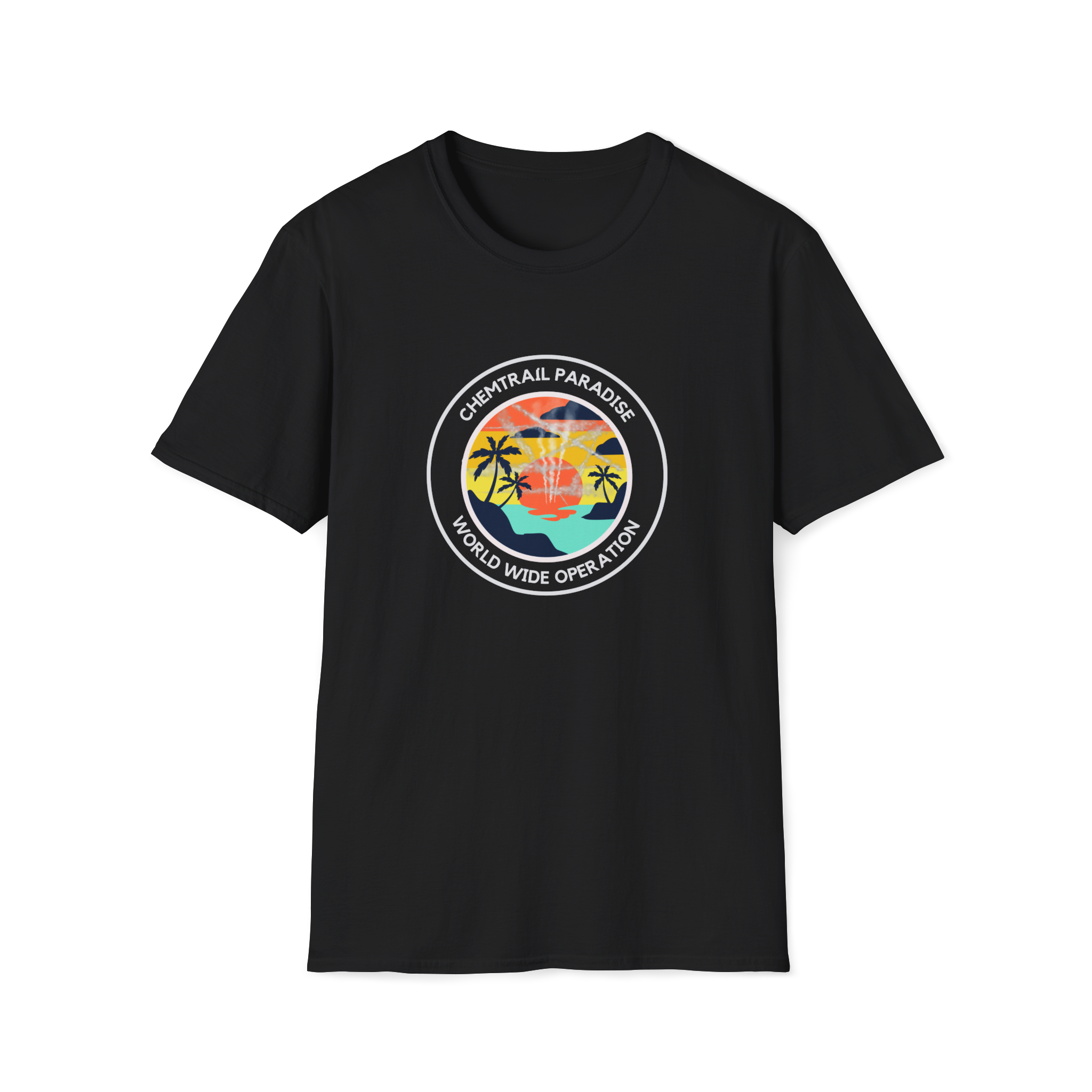 Chemtrail Paradise World Wide Operation T-Shirt