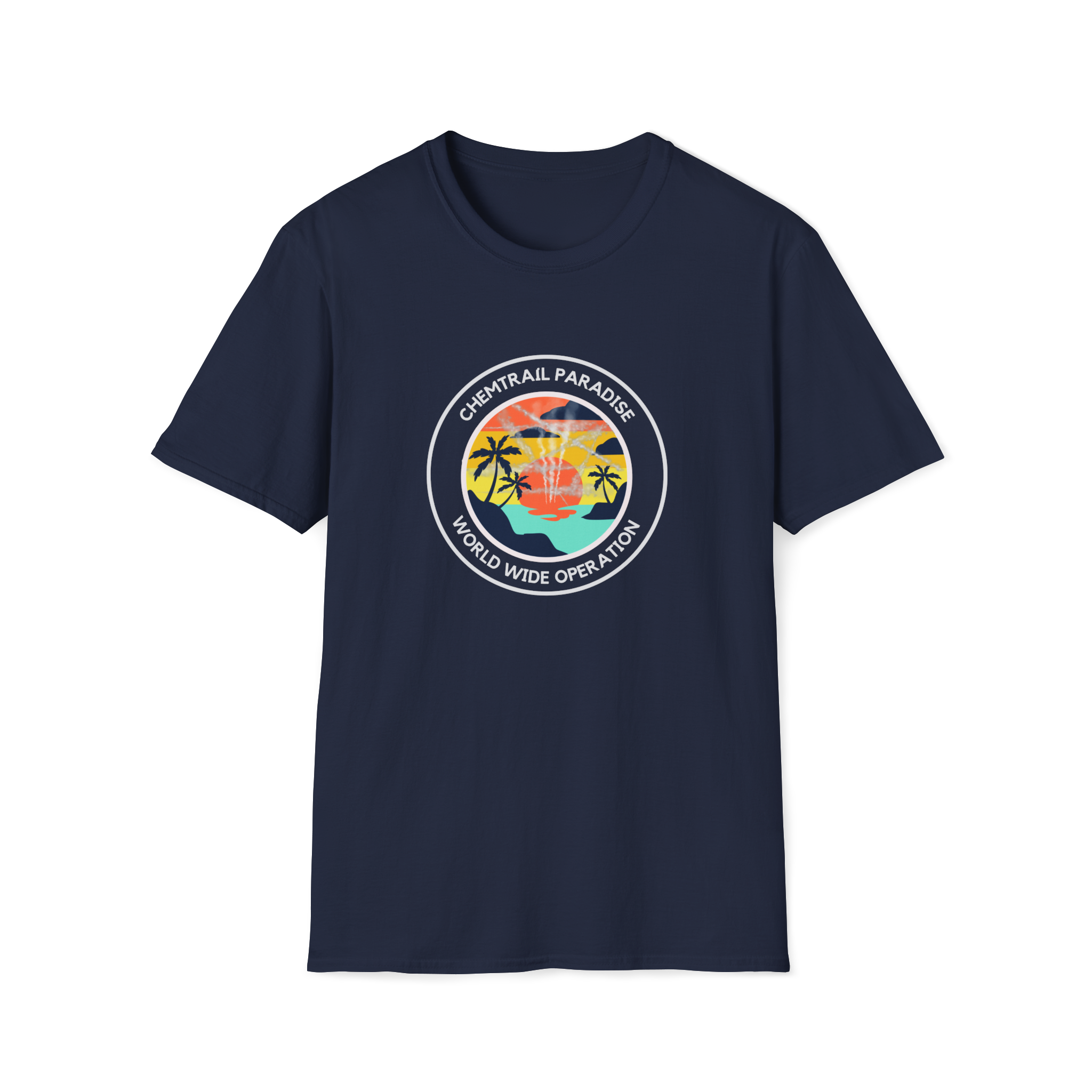 Chemtrail Paradise World Wide Operation T-Shirt