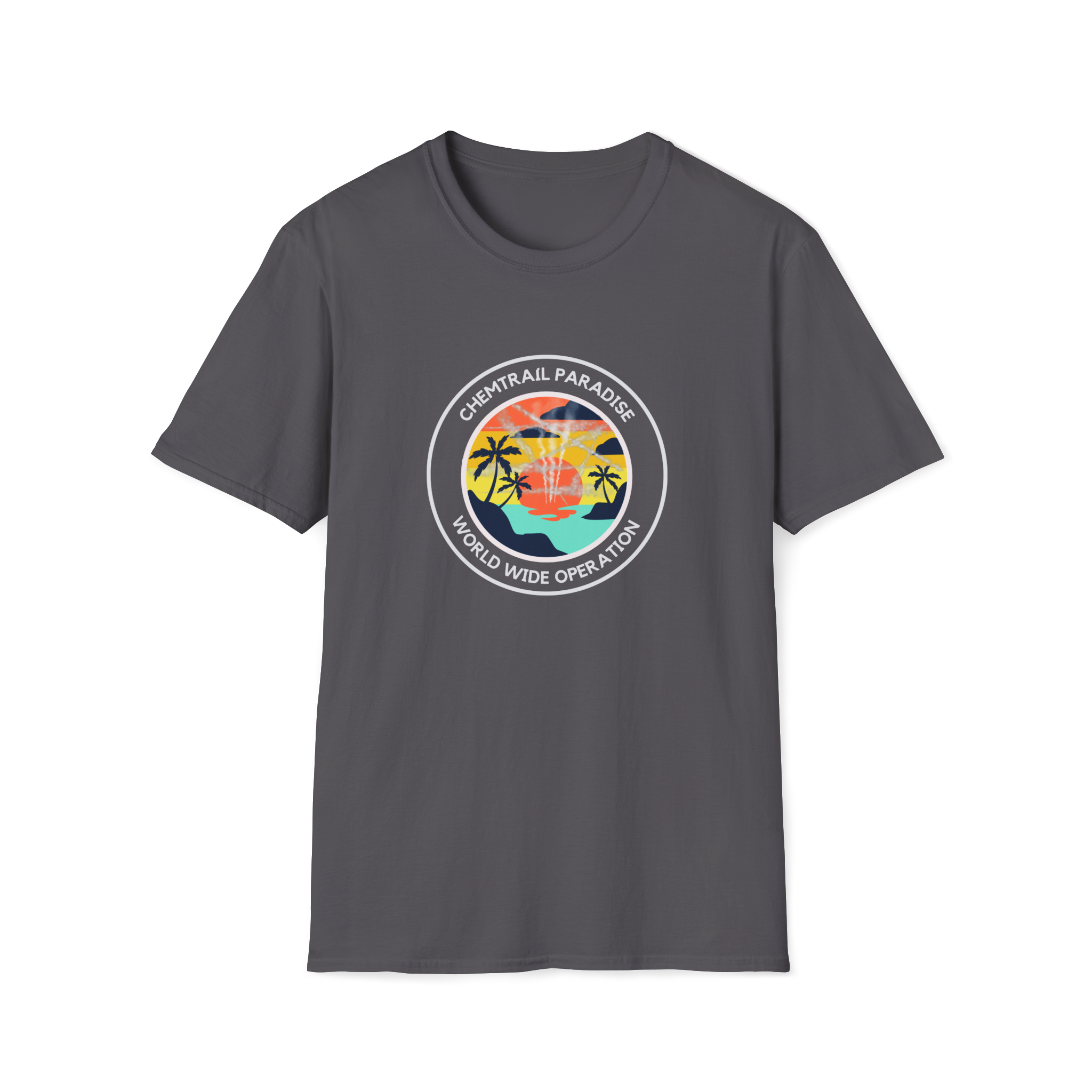 Chemtrail Paradise World Wide Operation T-Shirt