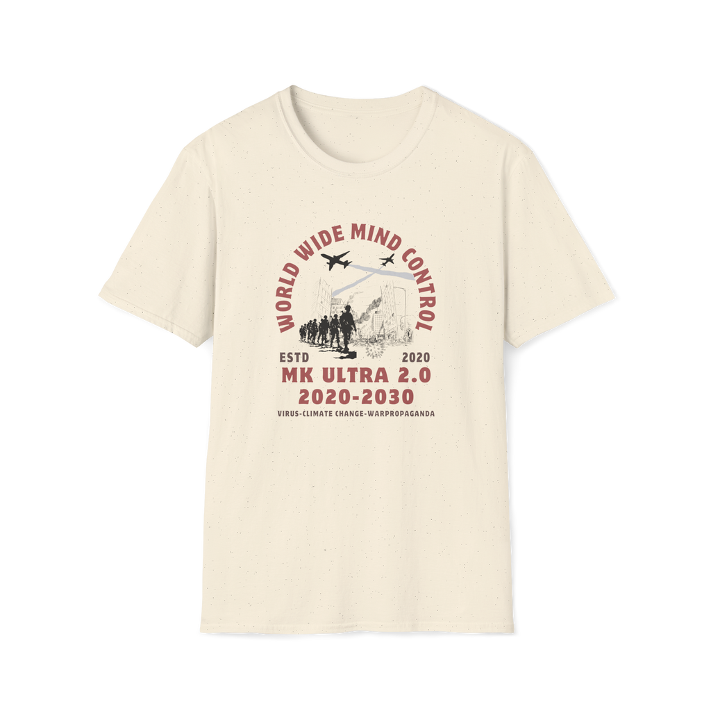 World Wide Mind Control T-Shirt  MK Ultra 2.0