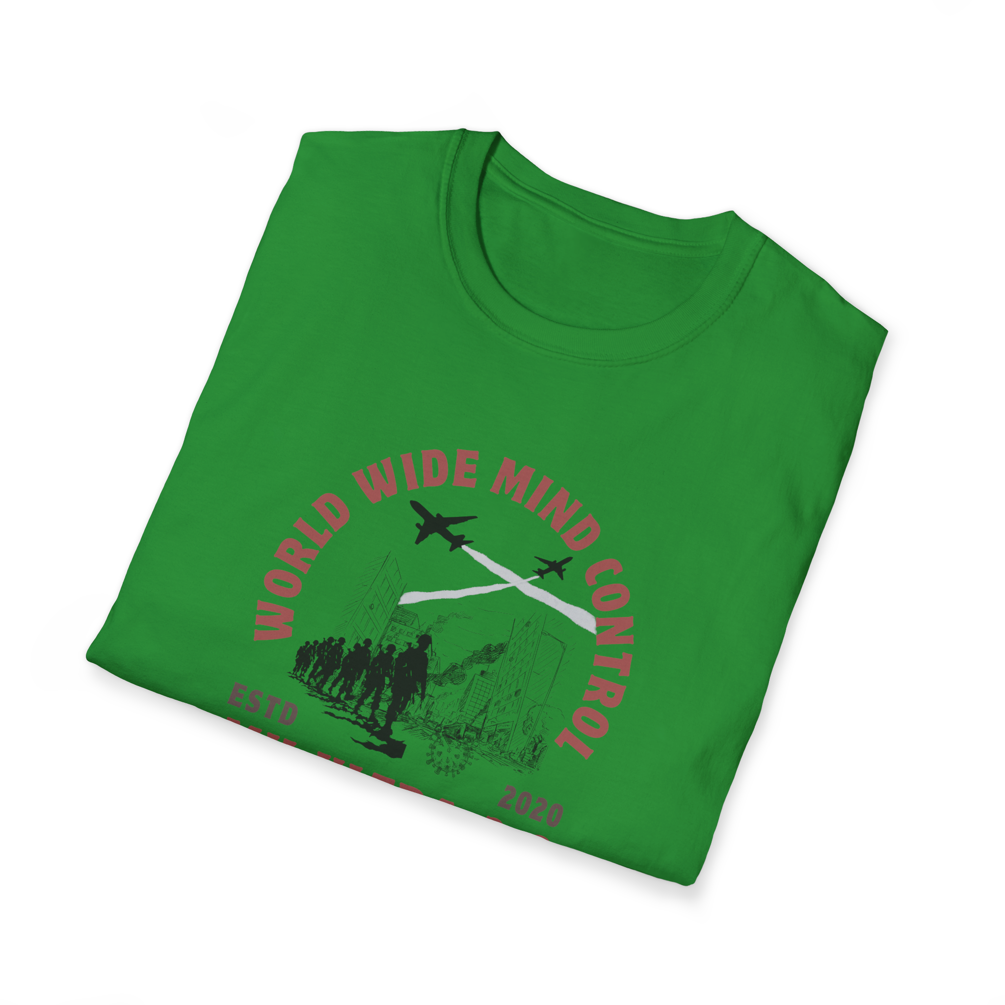 World Wide Mind Control T-Shirt  MK Ultra 2.0