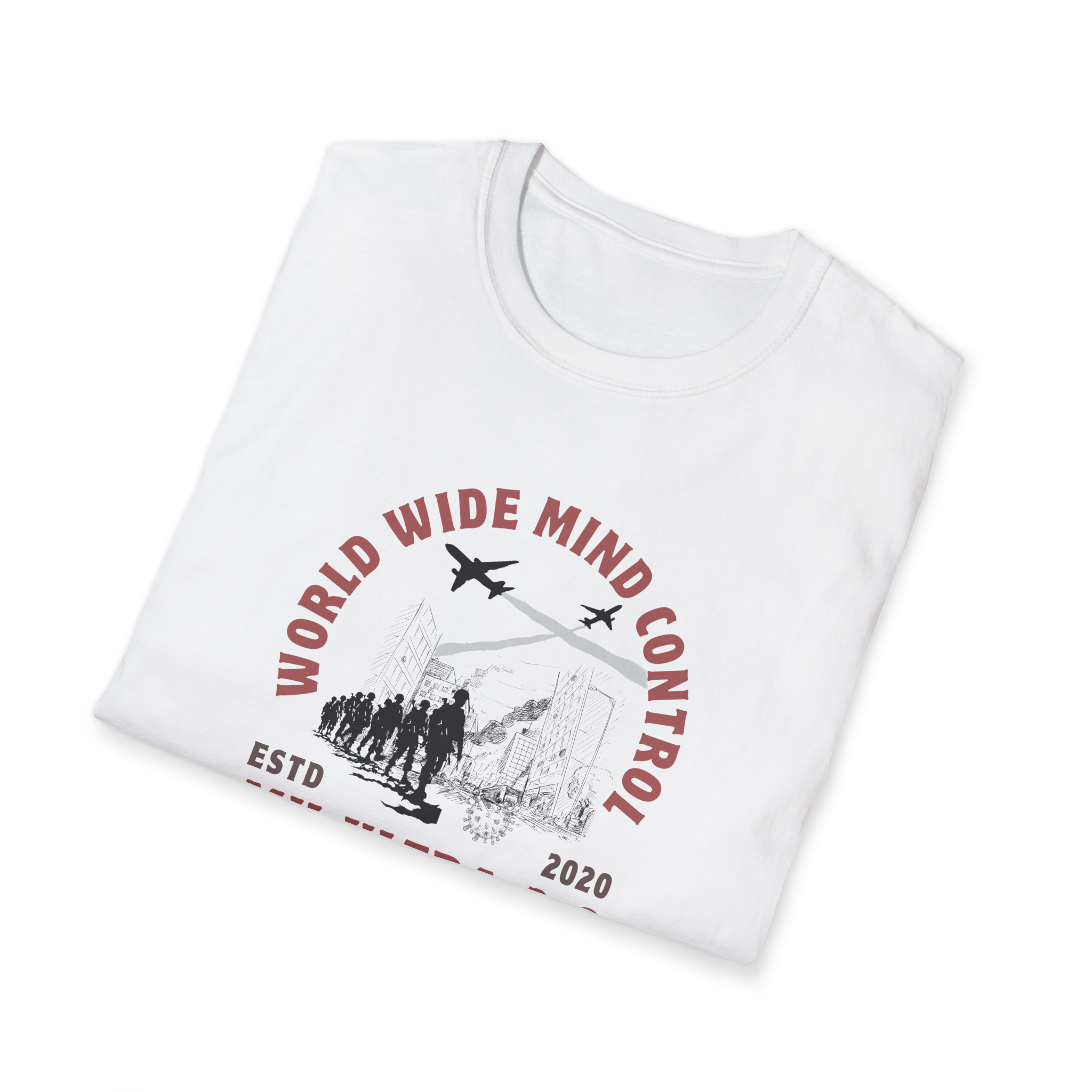 World Wide Mind Control T-Shirt  MK Ultra 2.0